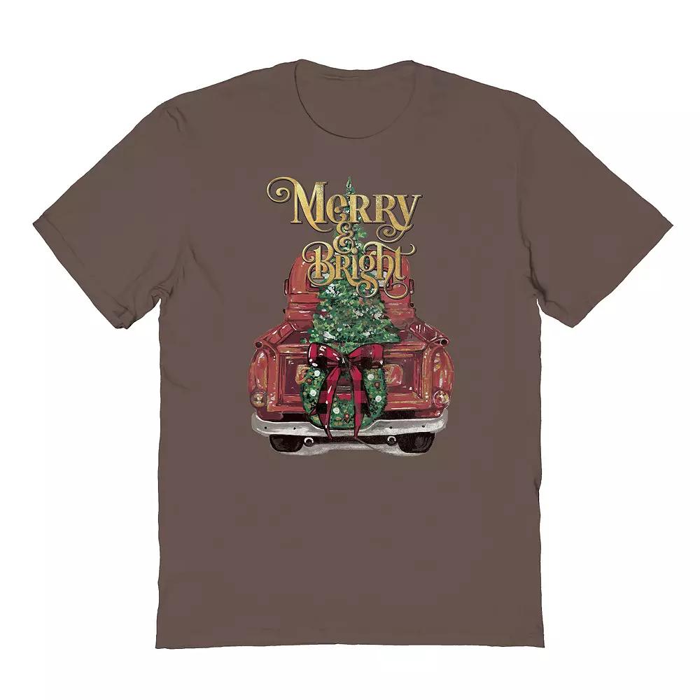 Men's Merry & Bright Graphic Tee, Adult Unisex,  Product Image