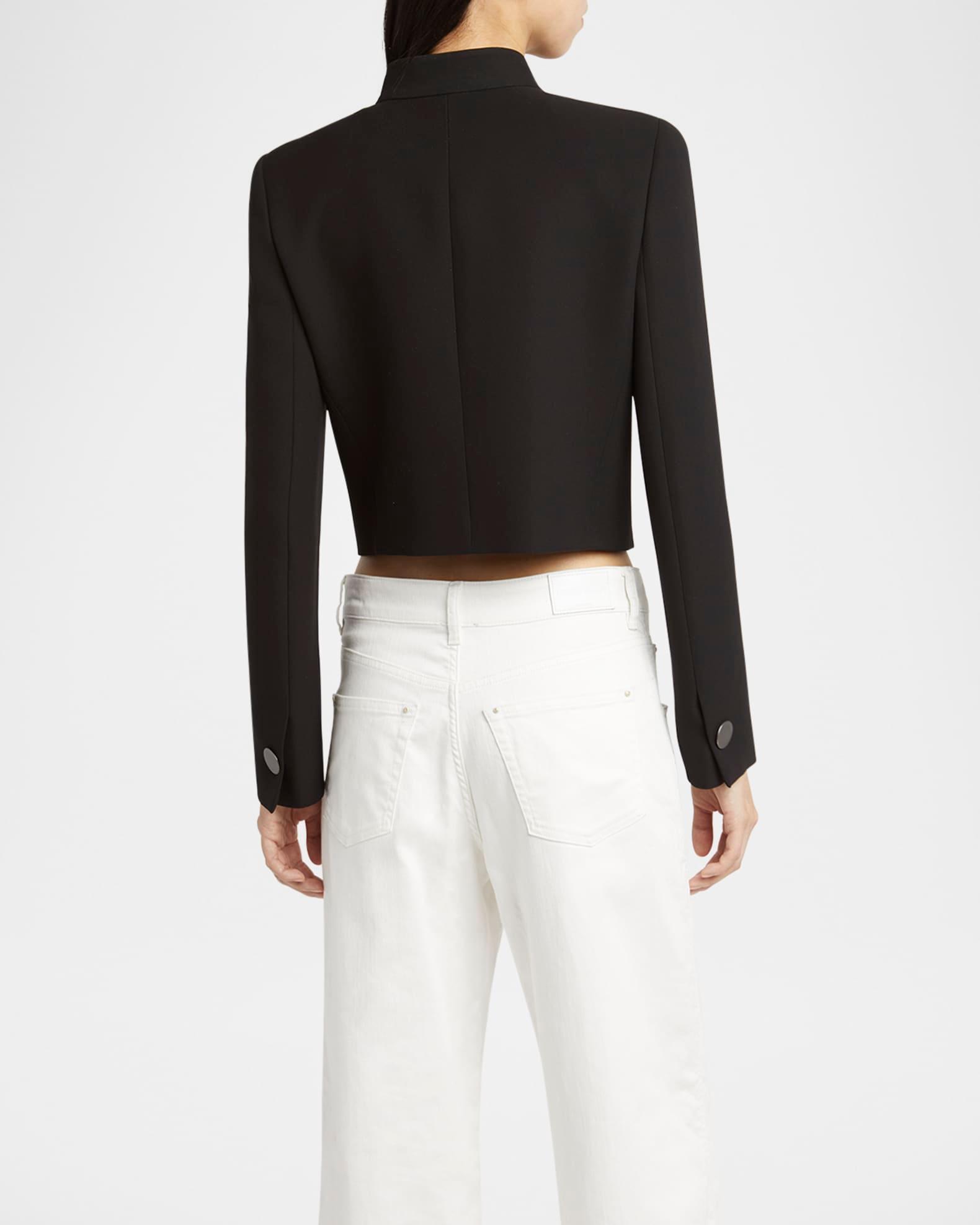 Double-Breasted Short Jacket Product Image