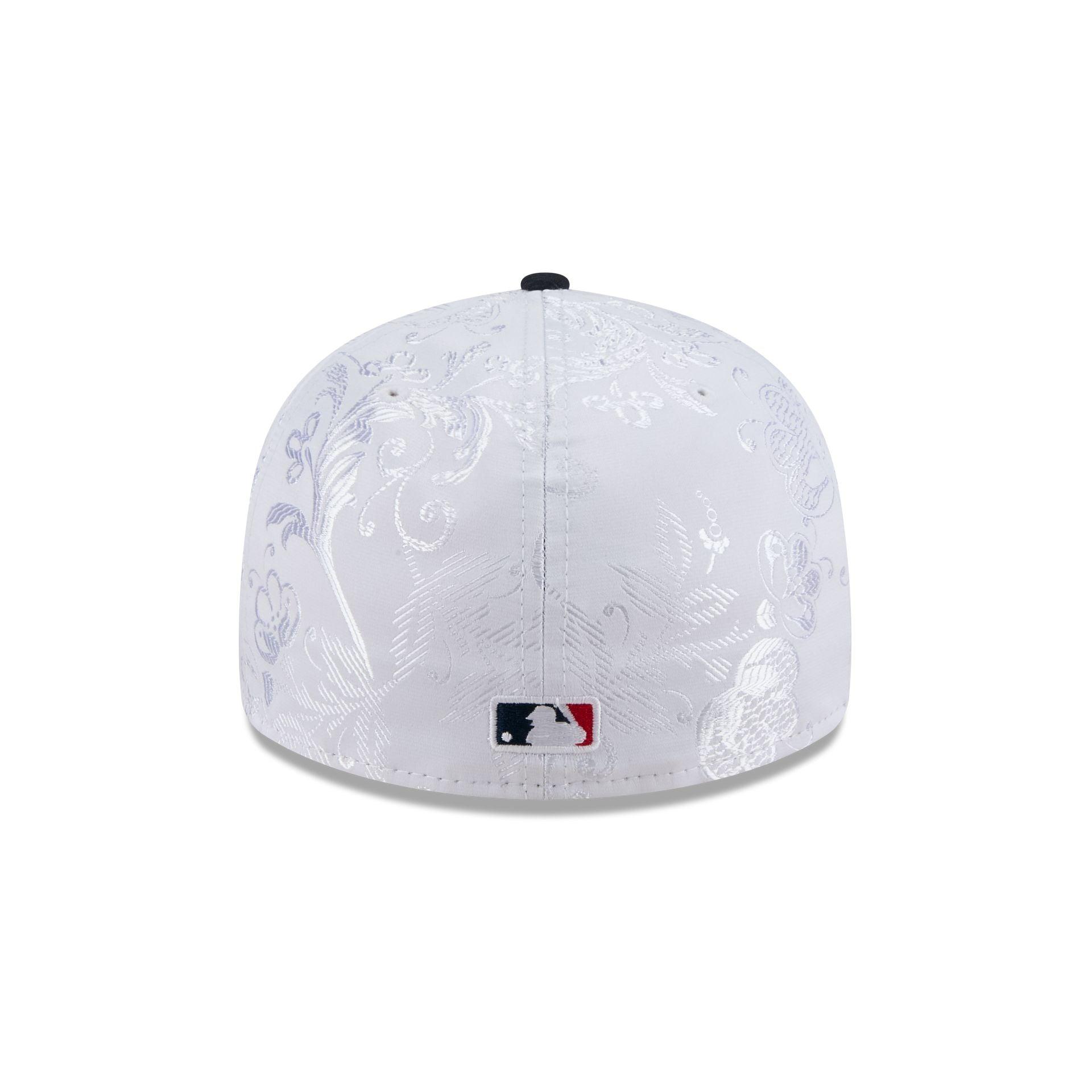 Boston Red Sox Floral Shine Low Profile 59FIFTY Fitted Hat Male Product Image