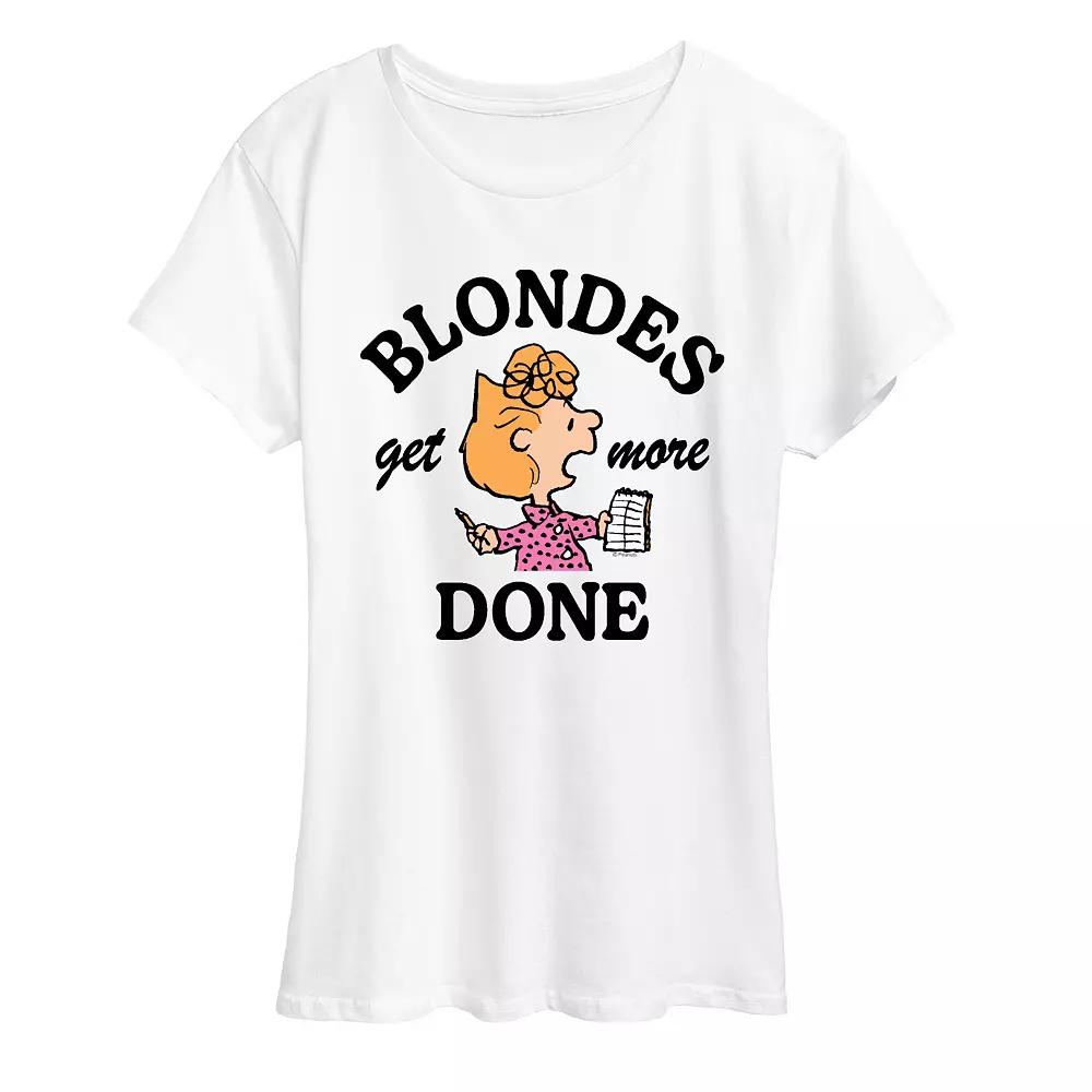 Women's Peanuts Sally Graphic Tee,  Product Image