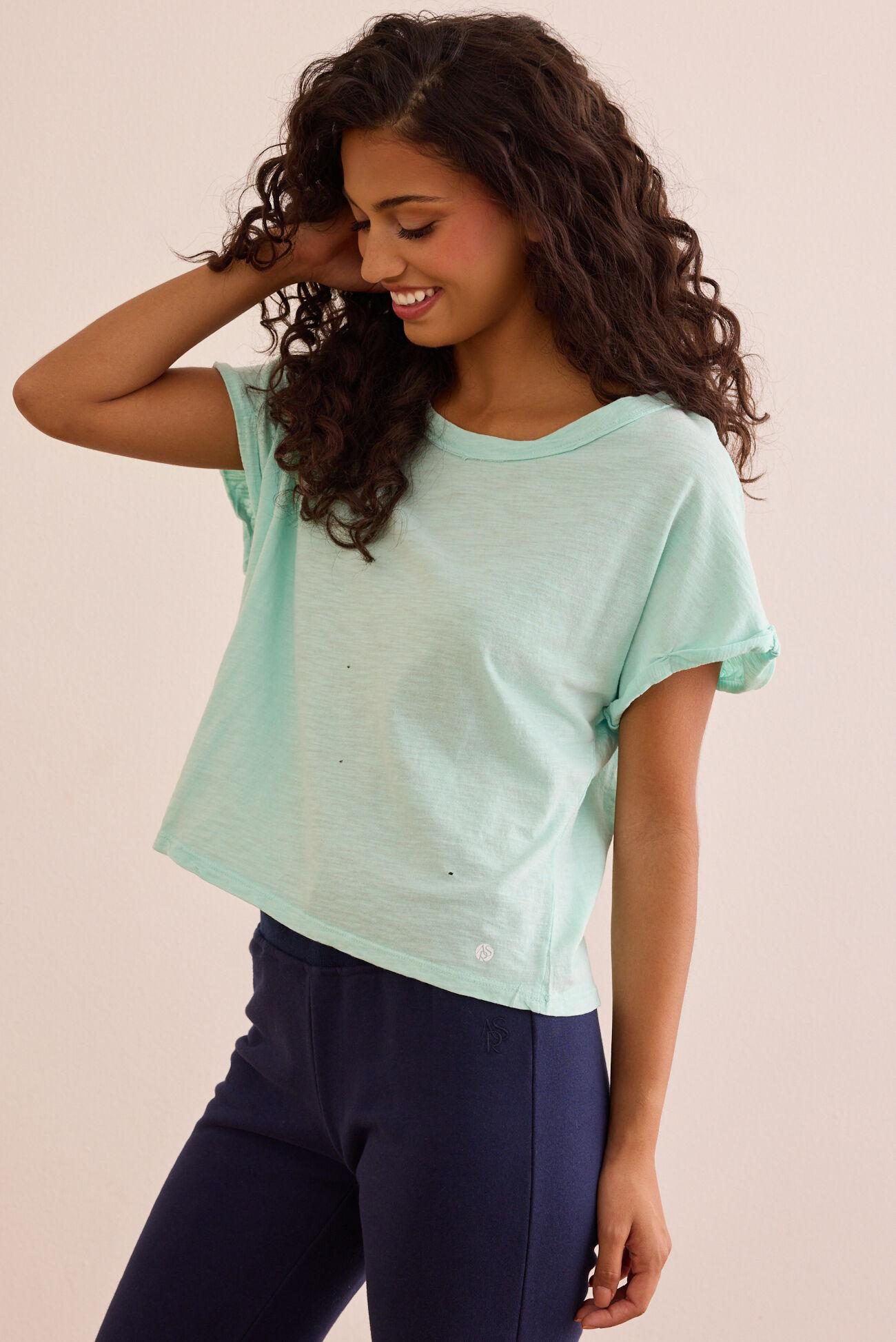 Impact Air Distressed Flowy Tee Product Image