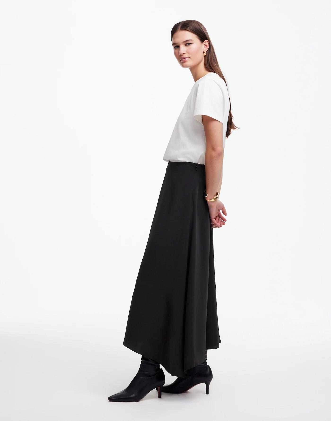 Asymmetric Midi Skirt Product Image