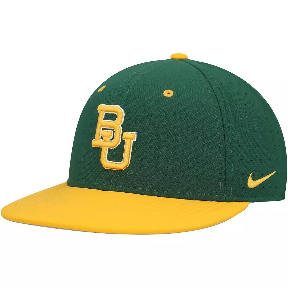 Men's Nike Green Baylor Bears Aero True Baseball Performance Fitted Hat, Size: 6 7/8, Bay Green Product Image
