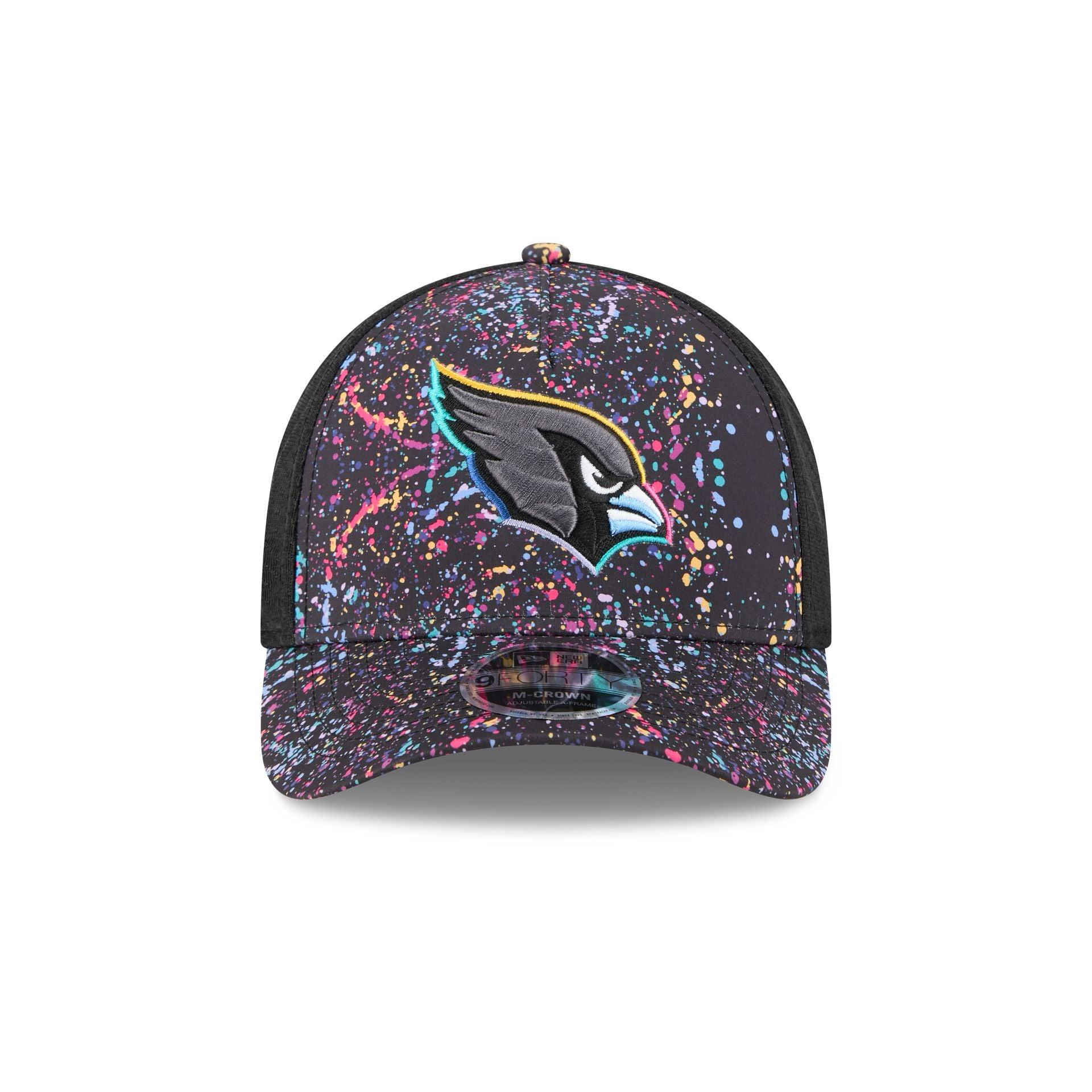 Arizona Cardinals 2025 Crucial Catch 9FORTY M-Crown A-Frame Trucker Hat Male Product Image