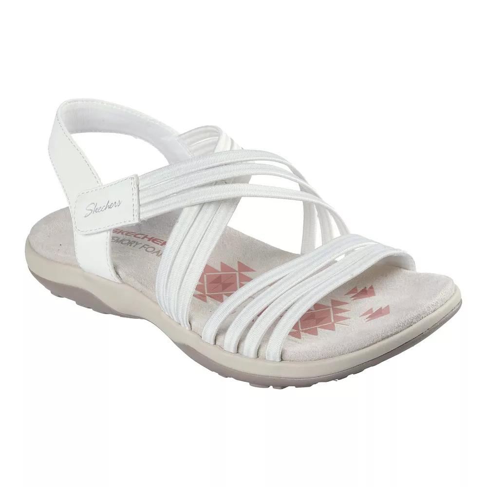 Skechers Reggae Slim Sunnyside 2.0 Women's Sandals, Size: 10, White Product Image