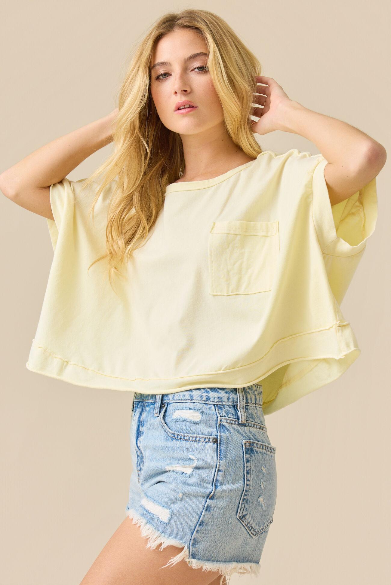 Aurora Pocket Boxy Tee Product Image