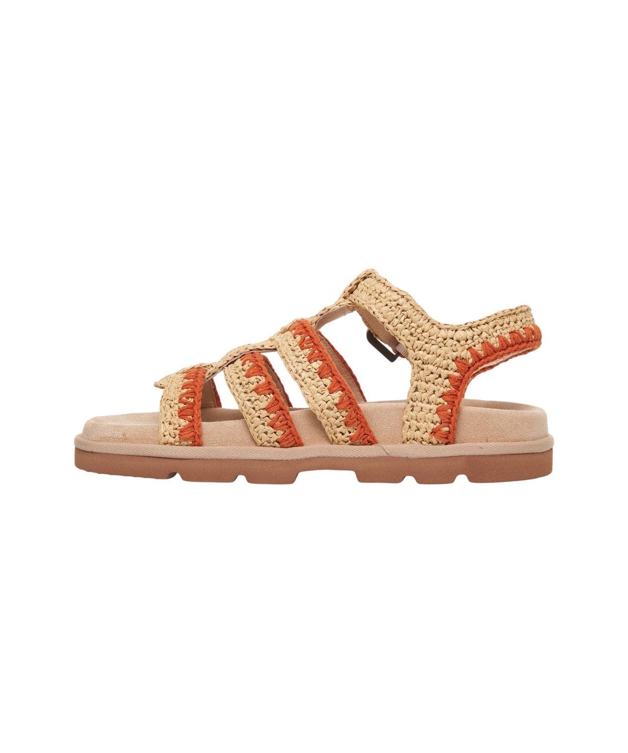 Raffia Sandals Product Image