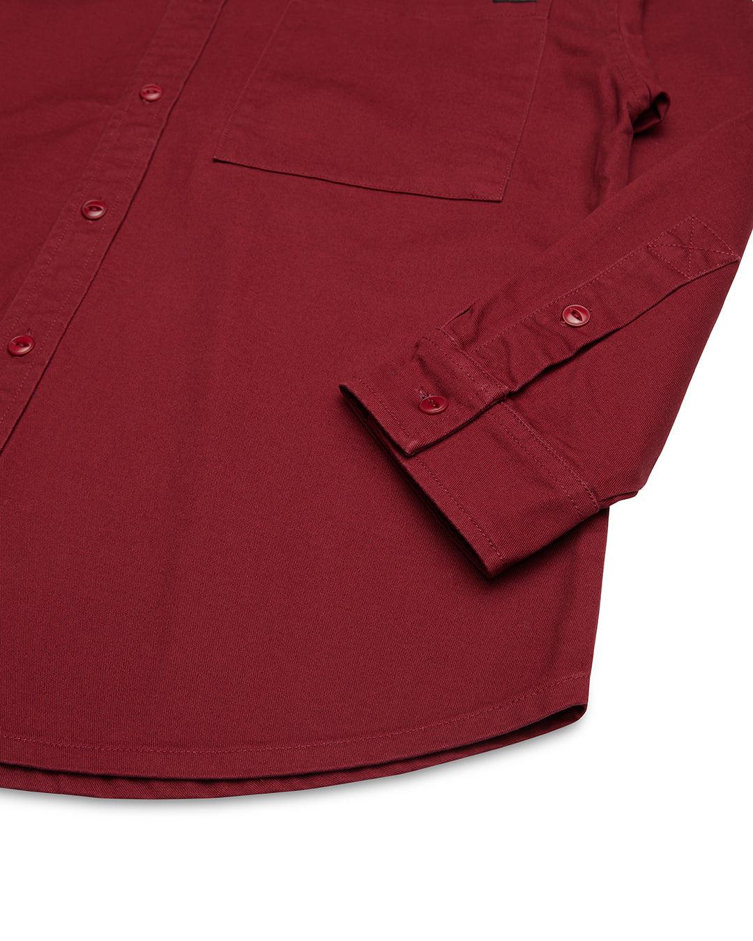 Frizell Twill Shirt - Rhodo Product Image