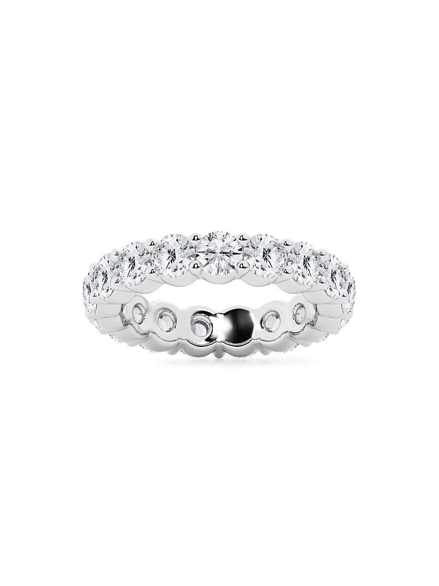 Womens Platinum & Round Natural Diamond Eternity Band/2.00-5.00 TCW Product Image