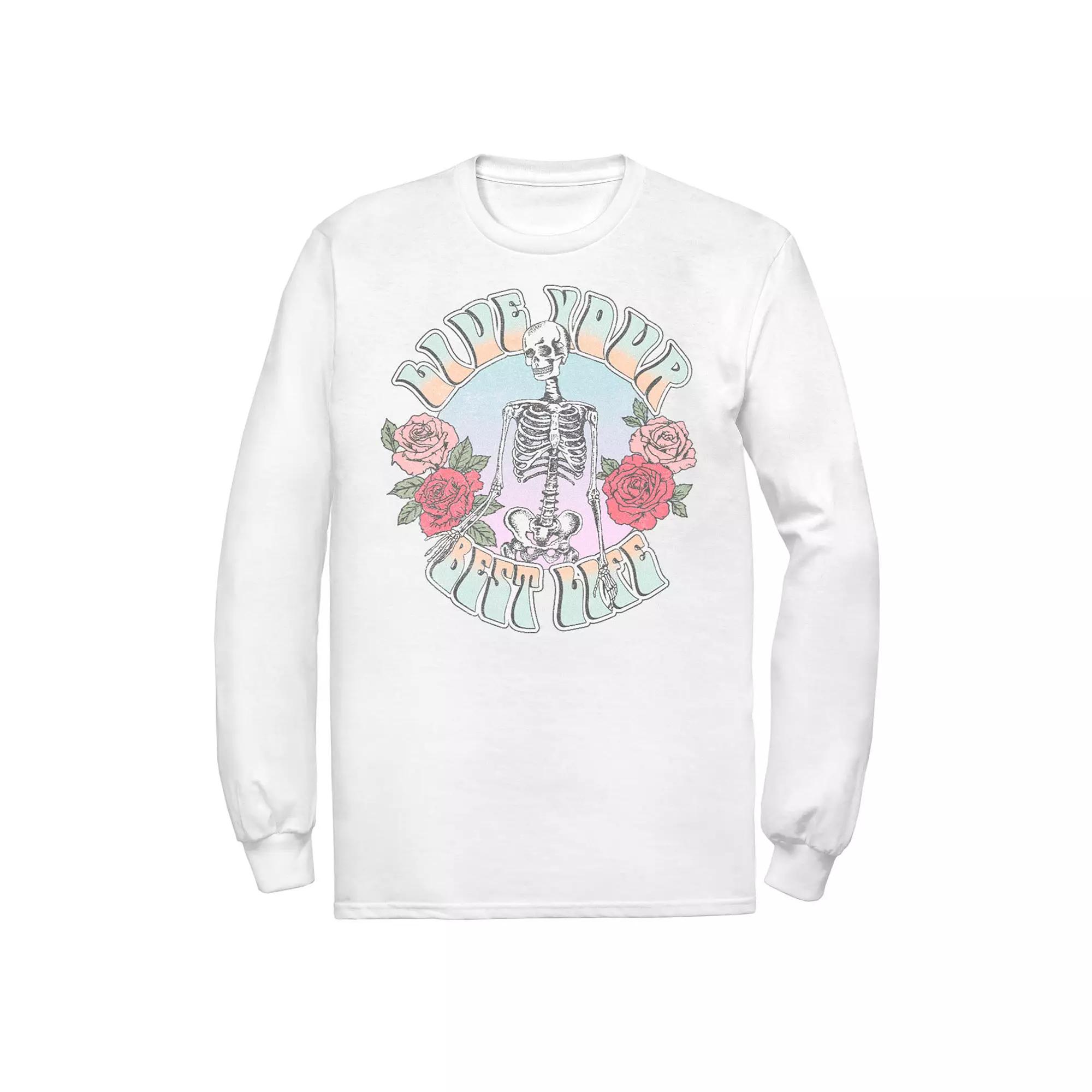 Men's Fifth Sun Best Live Skeleton Tee,  Product Image