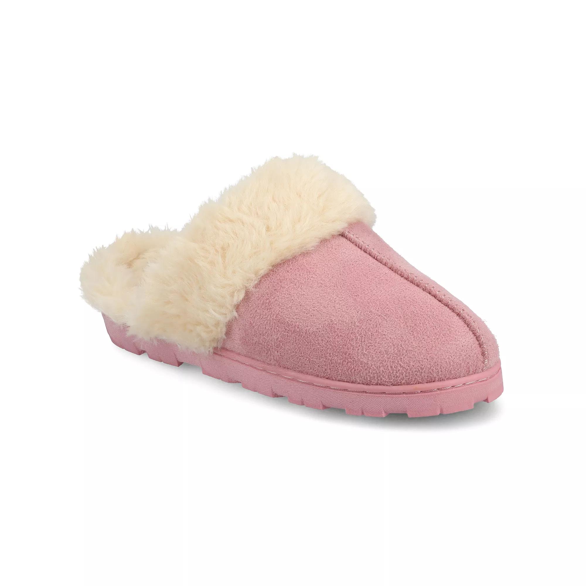 Journee Kalli Women's Slip-On Scuff Slippers,  Product Image