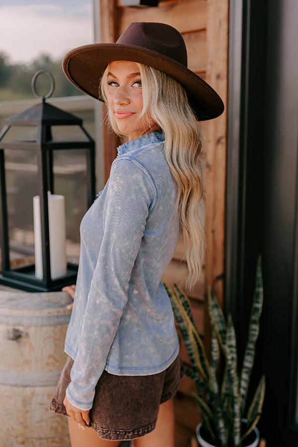 Urban Edge Mineral Wash Top Product Image