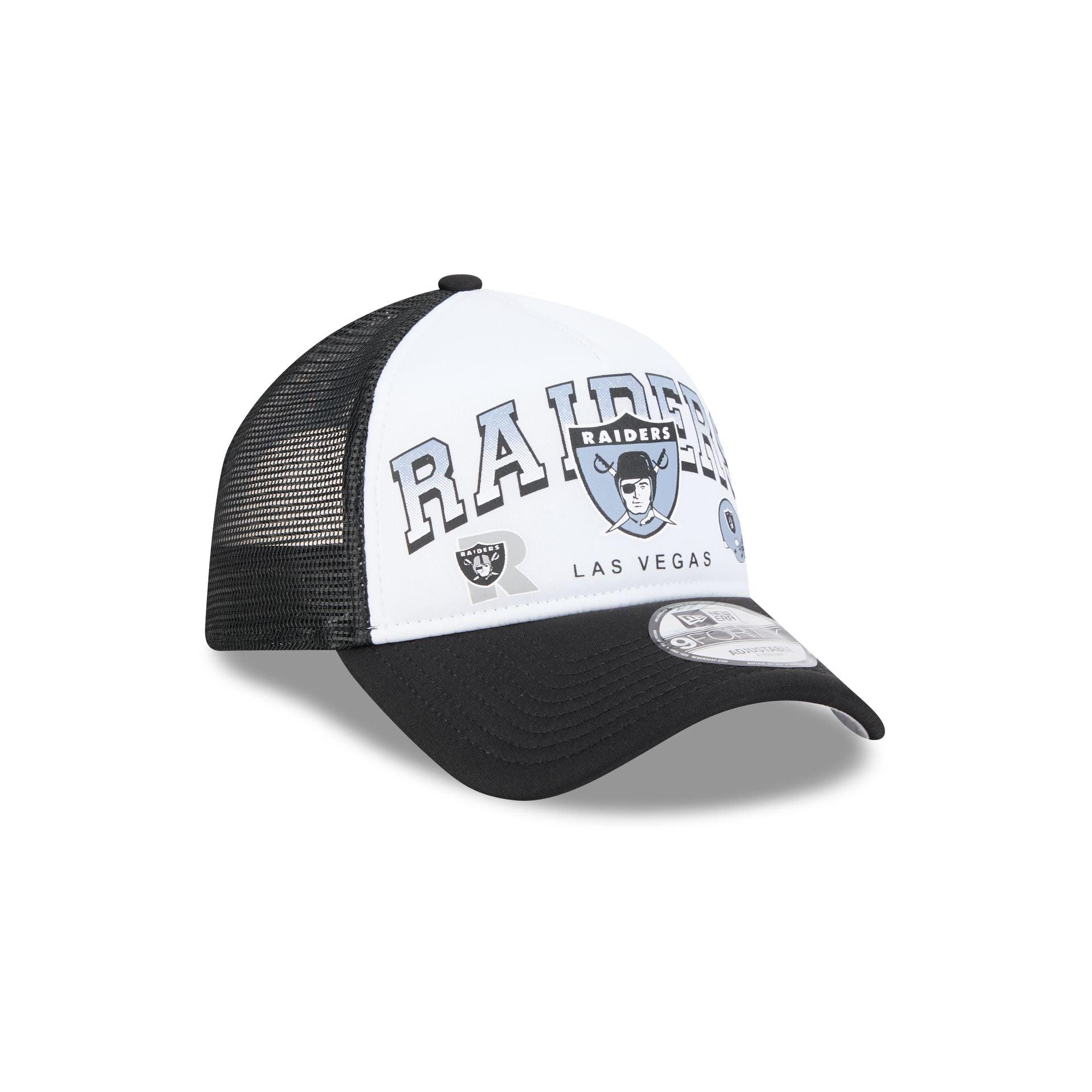 Toronto Blue Jays Distressed 9FORTY A-Frame Trucker Hat Male Product Image