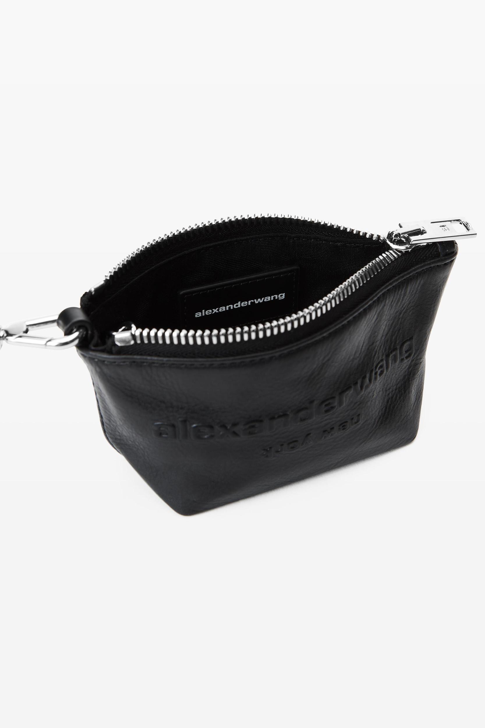 Coin Purse In Crackle Patent Leather Product Image