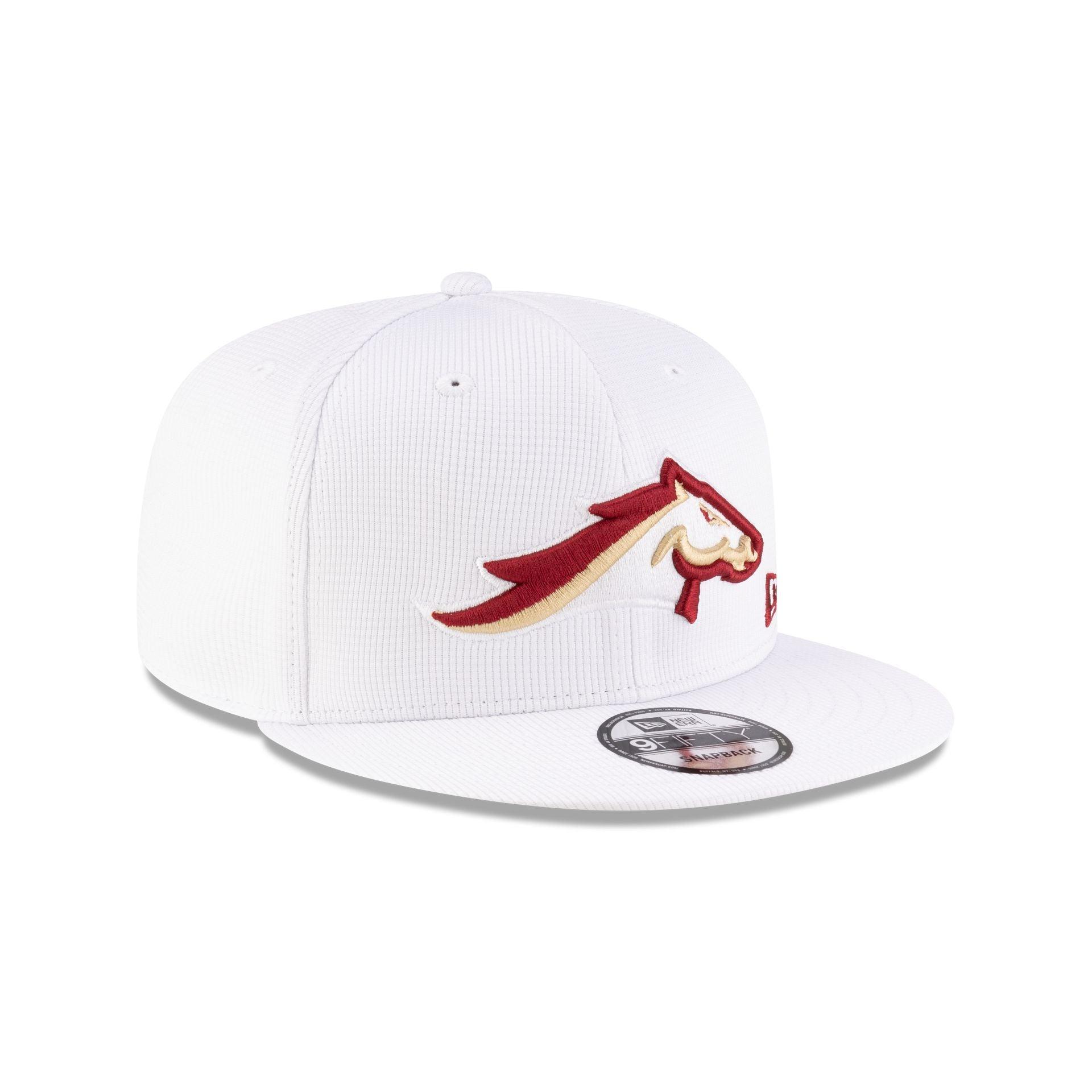 Birmingham Stallions White 9FIFTY Snapback Hat Male Product Image