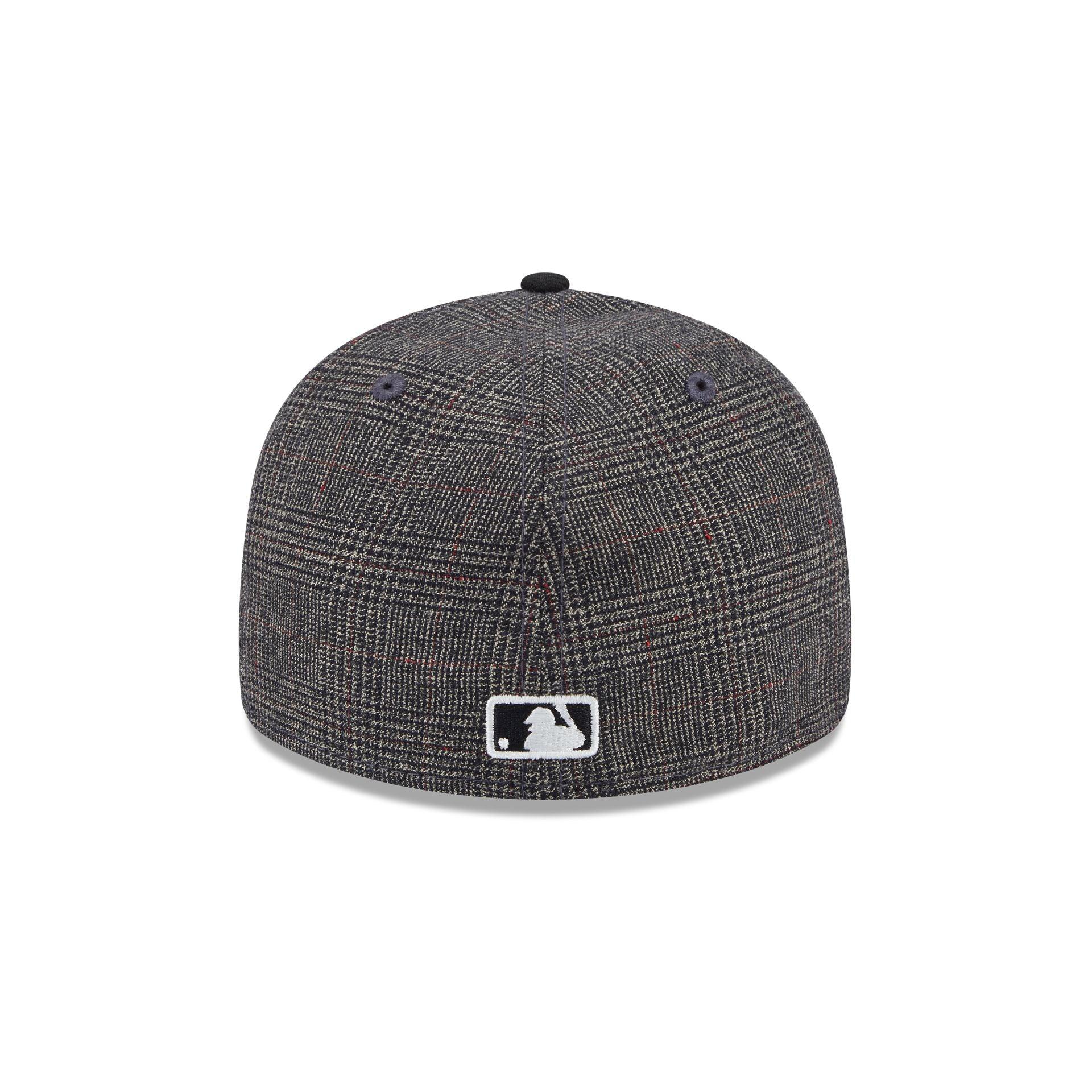 Houston Astros Plaid Retro Crown 59FIFTY Fitted Hat Male Product Image