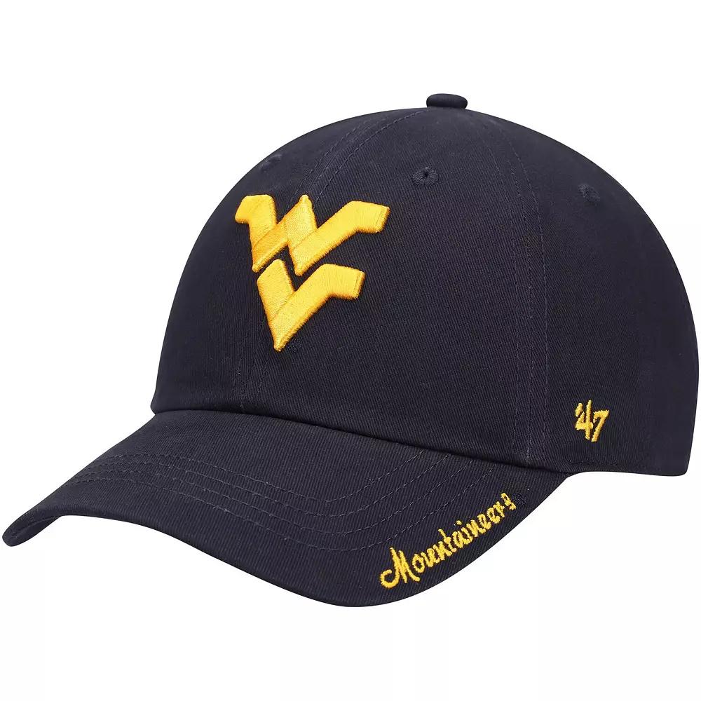 Women's '47 Navy West Virginia Mountaineers Miata Clean Up Logo Adjustable Hat, Blue Product Image