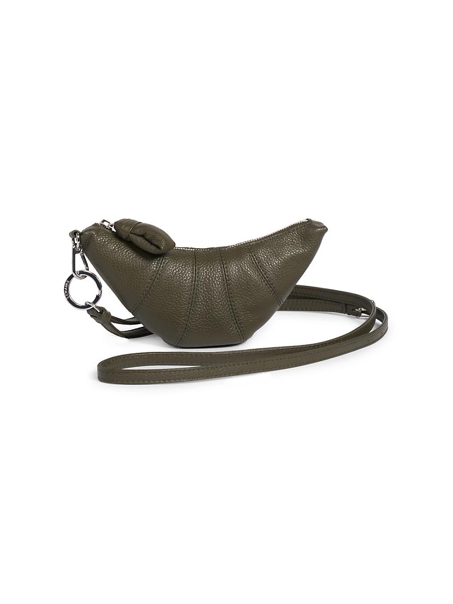 Mens Croissant Leather Crossbody Product Image