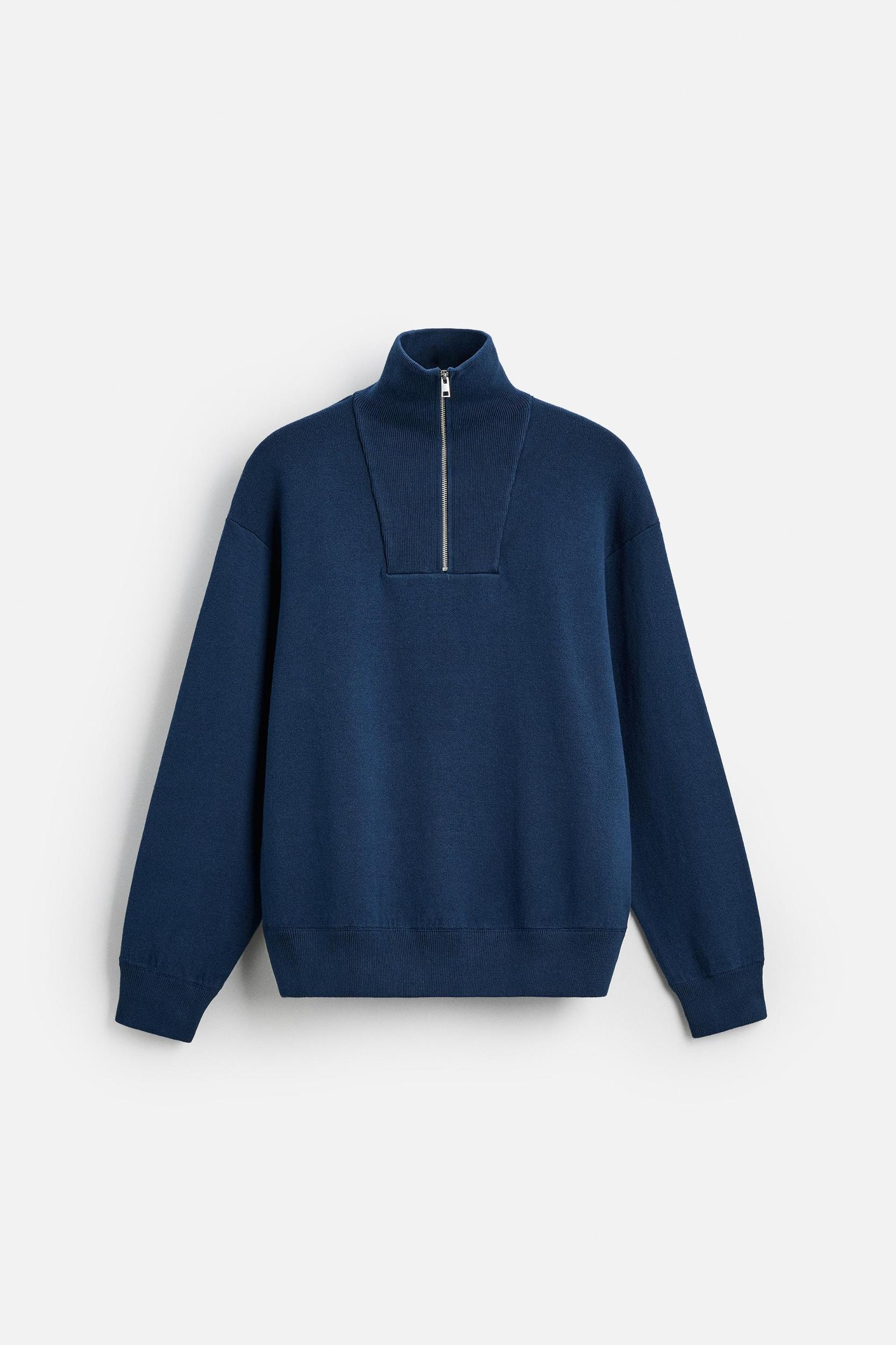 QUARTER ZIP SWEATER Product Image