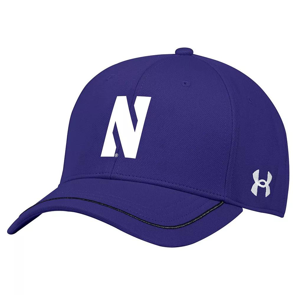 Men's Under Armour Purple Northwestern Wildcats Iso-Chill Blitzing Accent Flex Hat, Size: Small/Medium Product Image