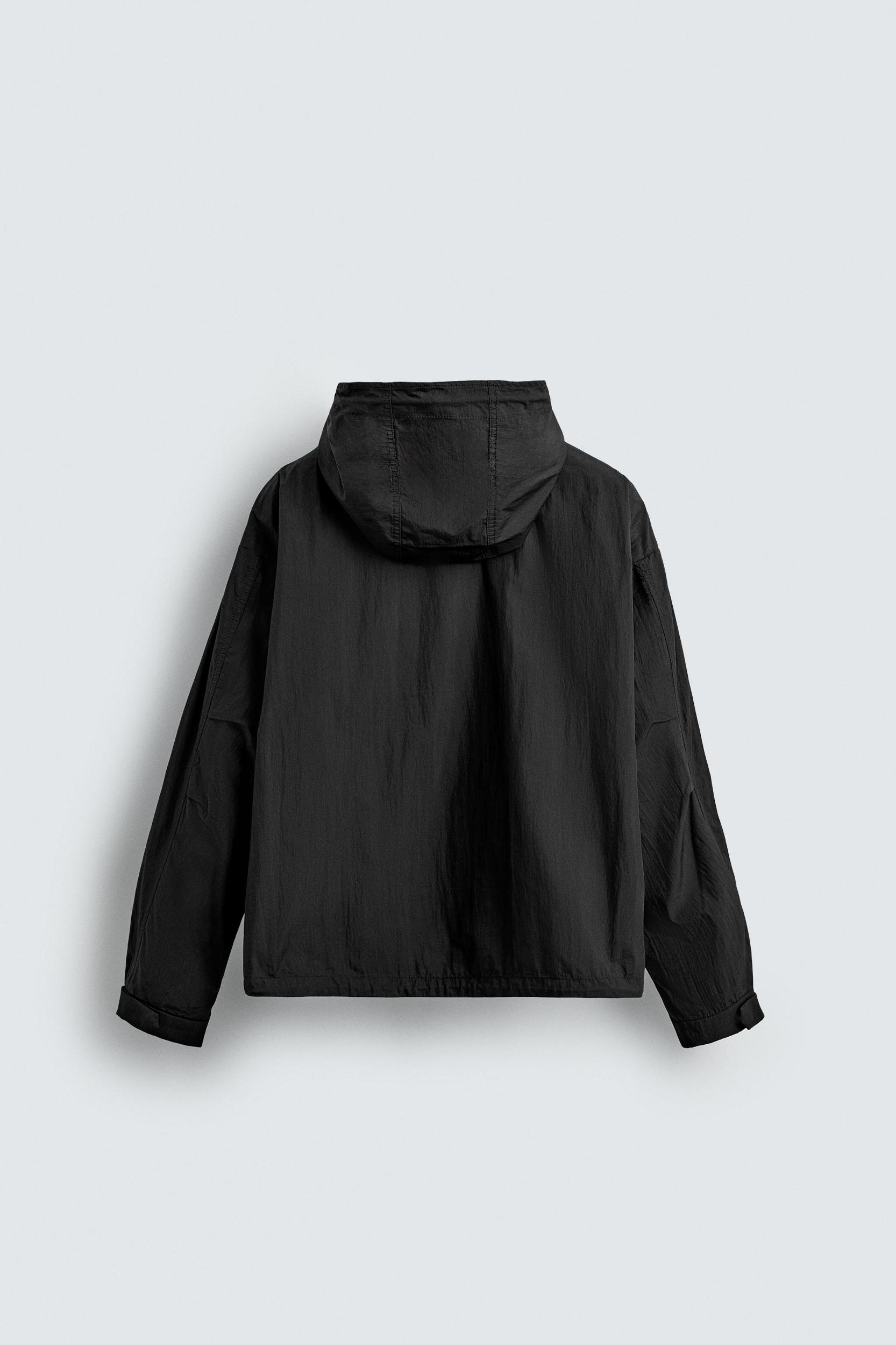 HOODED TECHNICAL JACKET Product Image