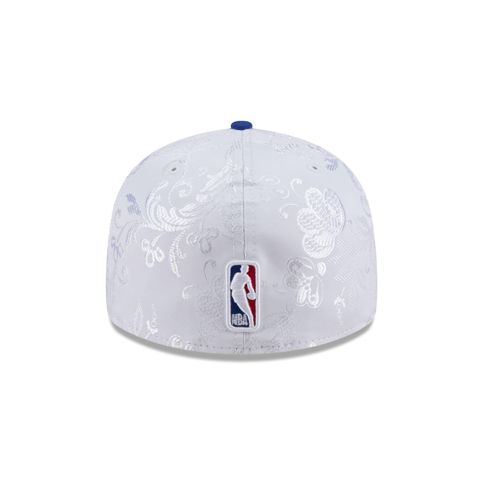 Philadelphia 76ers Floral Shine Low Profile 59FIFTY Fitted Hat Male Product Image