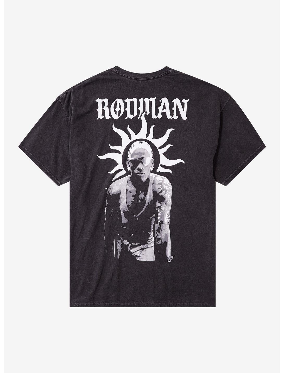 Dennis Rodman Tribal Sun Portrait T-Shirt Product Image