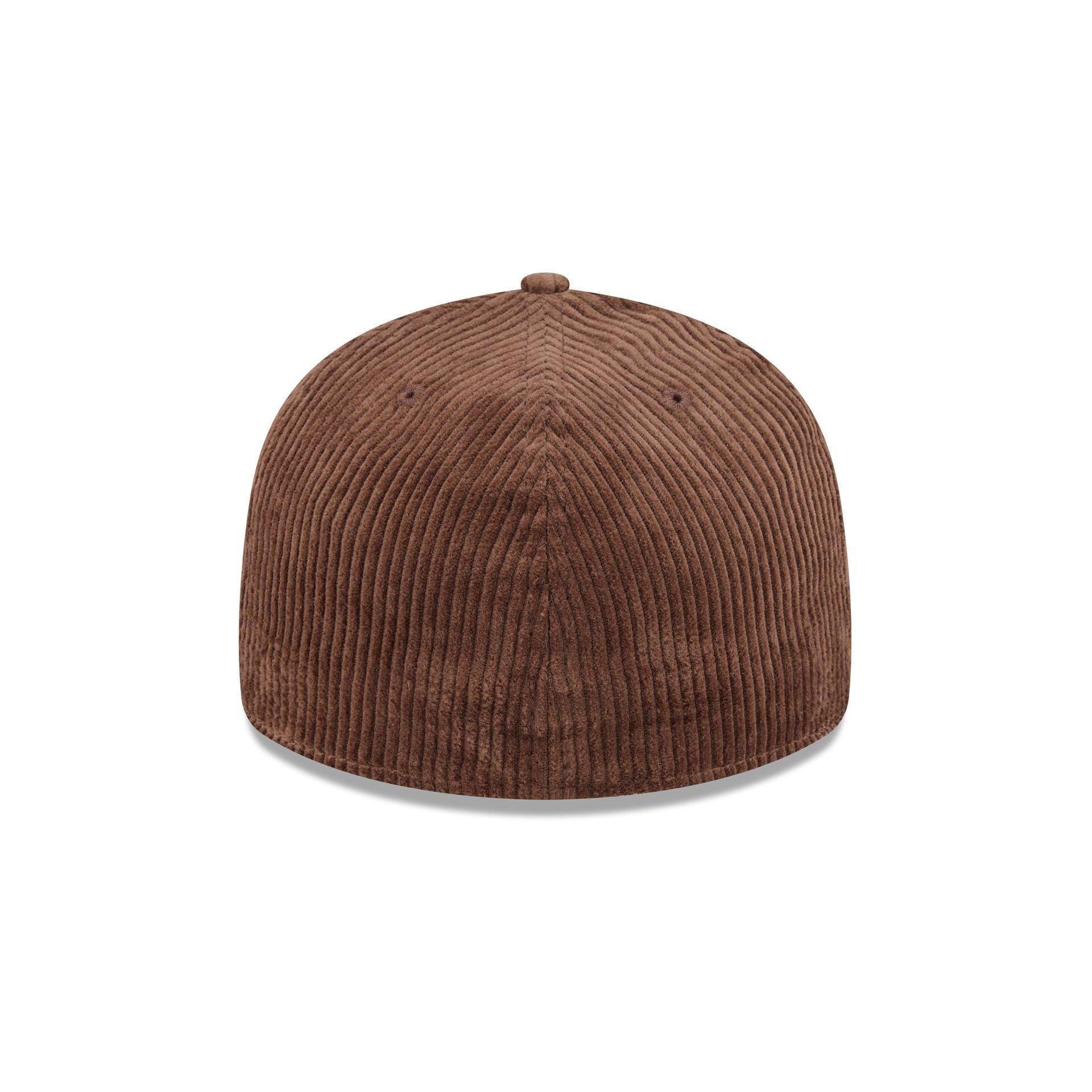 New Era Cap Corduroy Brown Low Profile 59FIFTY Fitted Hat Male Product Image