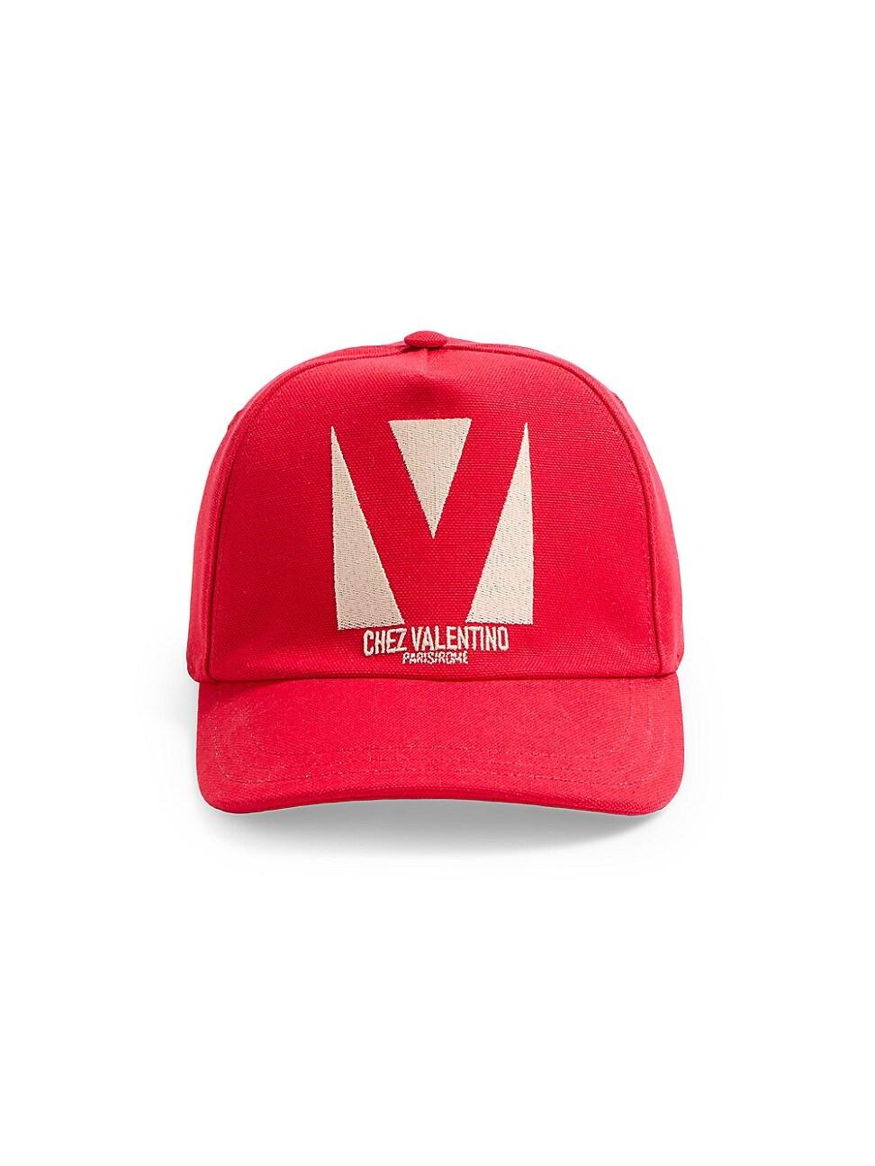 Mens Chez Cotton Baseball Cap with Embroidery Product Image