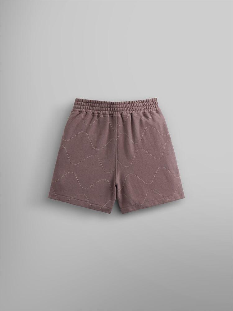 WOMEN'S QUILTED SHORTS - DUSTY PURPLE / S Product Image