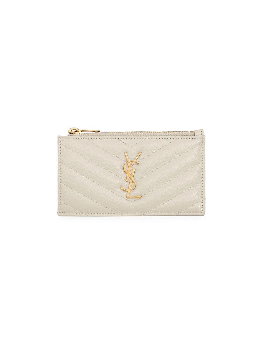 Womens Cassandre Matelass Fragments Zipped Card Case Product Image