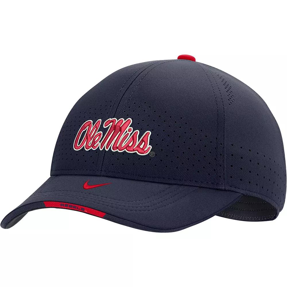 Men's Nike Navy Ole Miss Rebels 2023 Sideline Legacy91 Performance Adjustable Hat, Blue Product Image