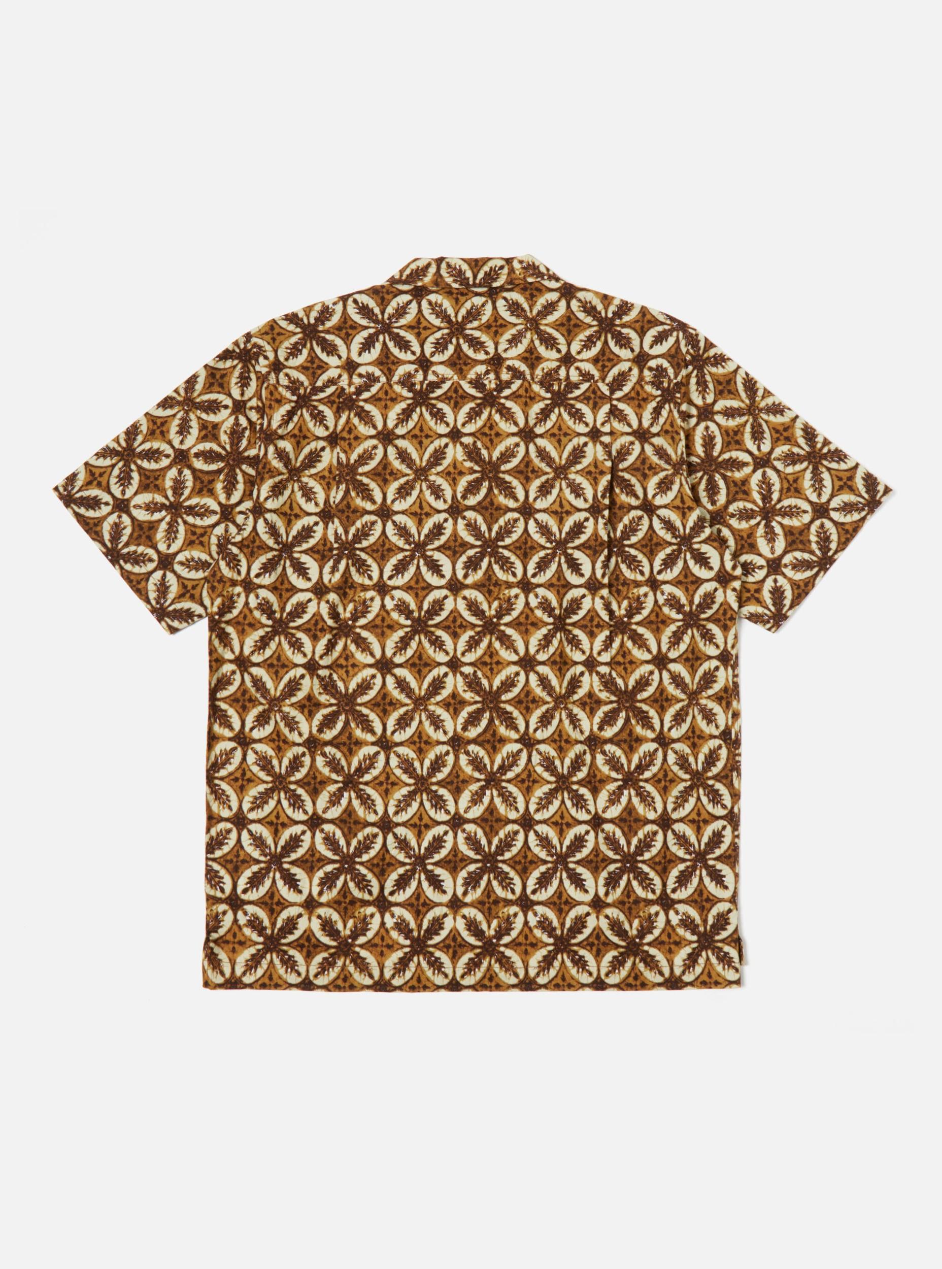 Brown Lobby Print Camp Shirt Product Image