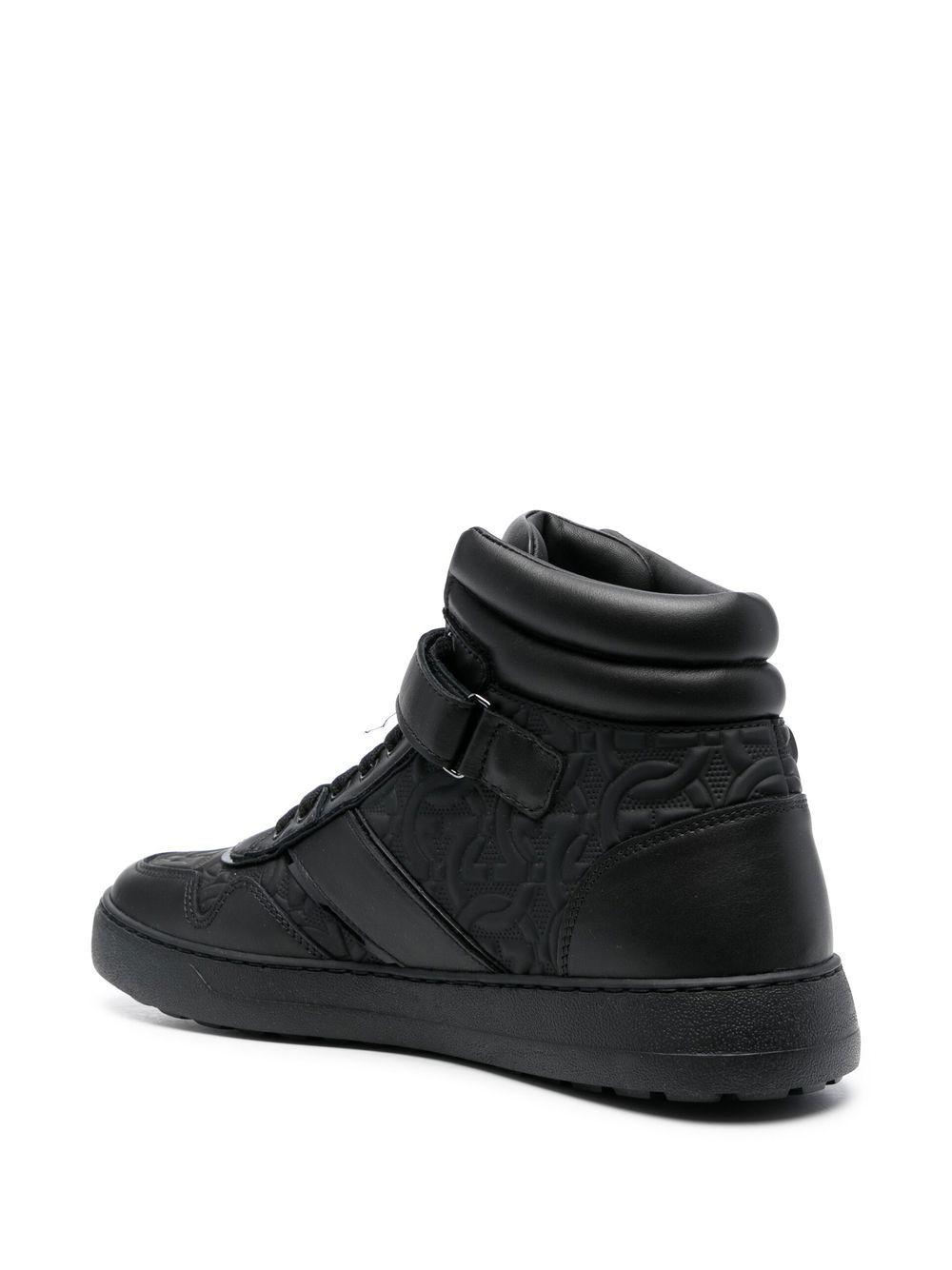embossed hi-top sneakers Product Image