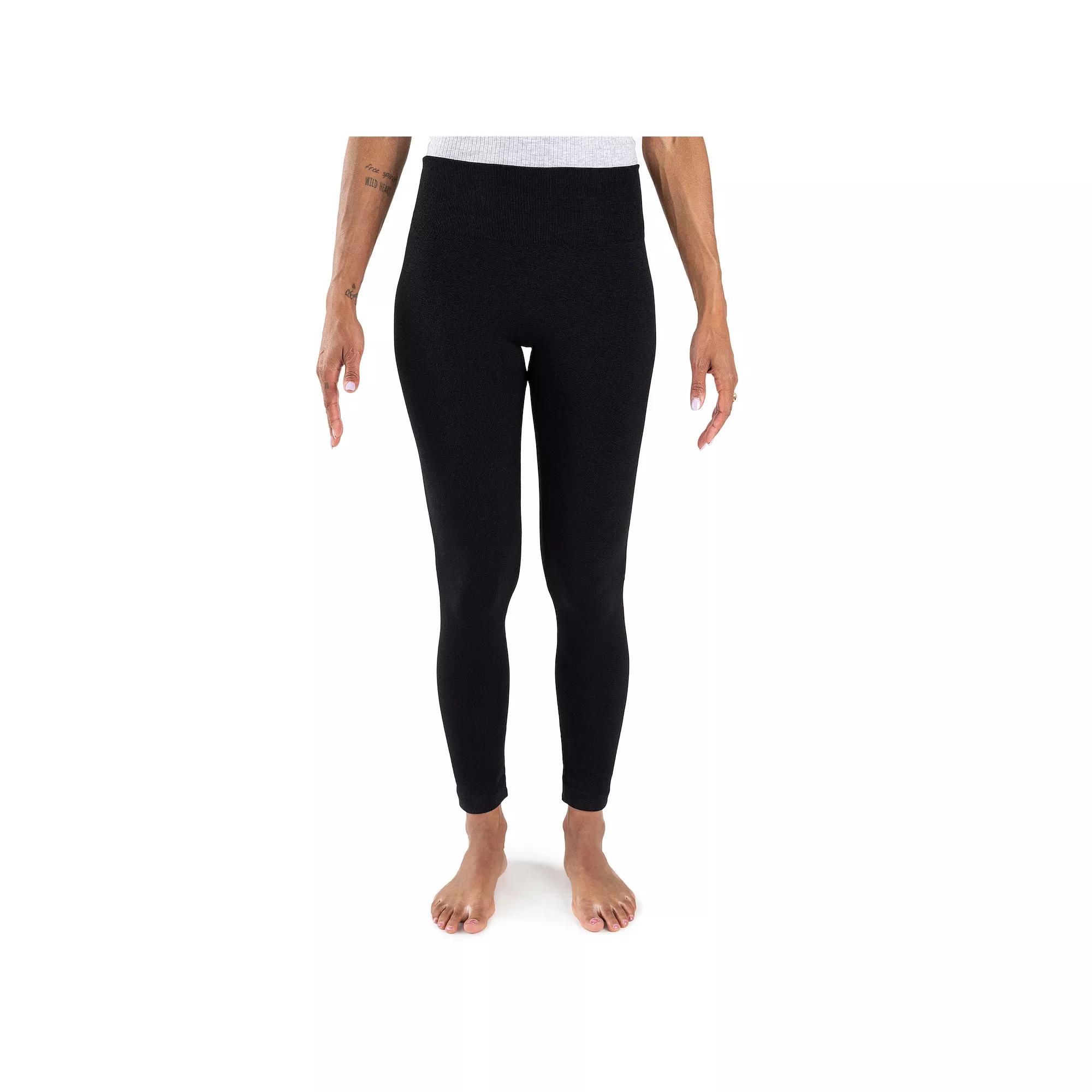 Women's MUK LUKS® Fleece Lined Regular Fit Leggings,  Product Image