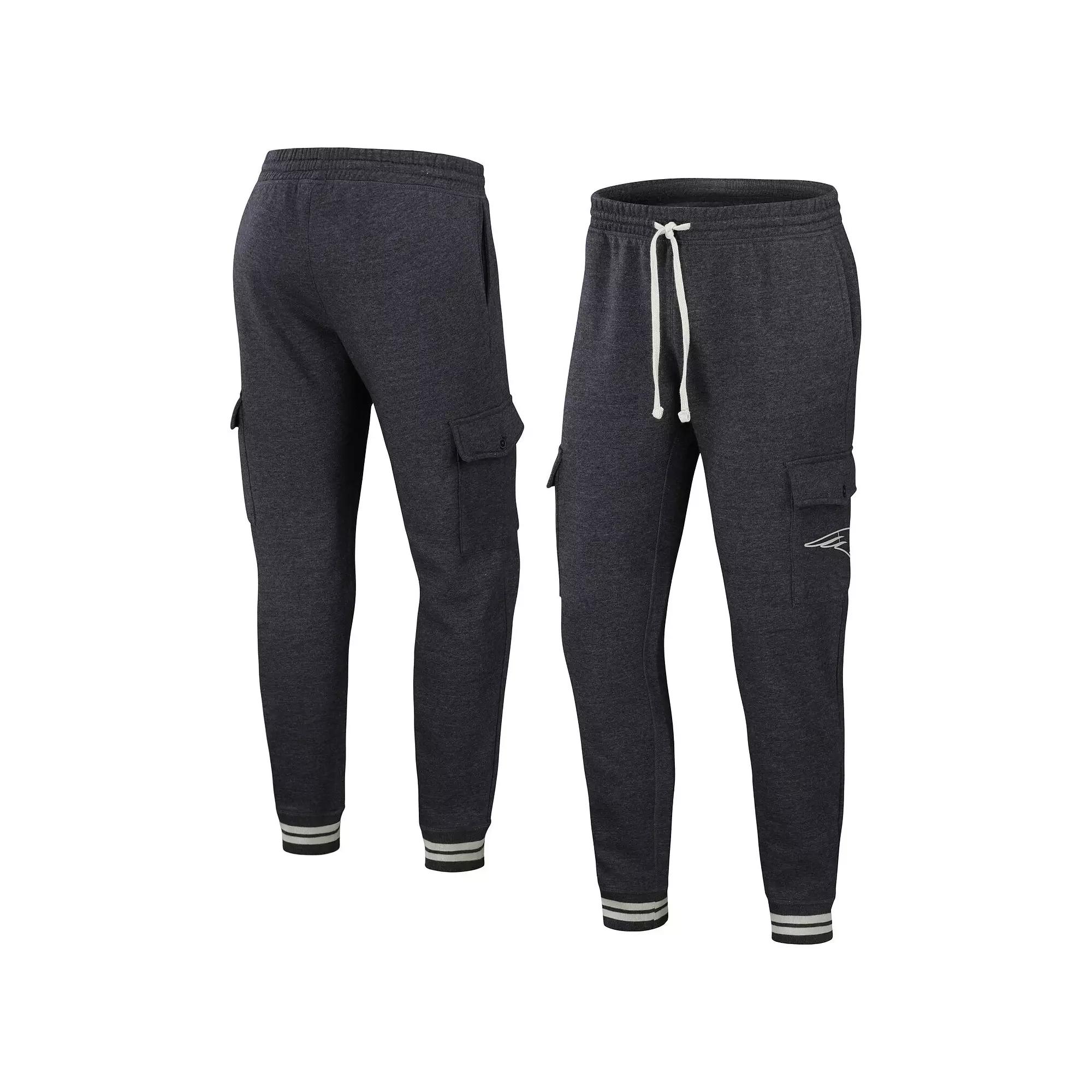 Men's NFL x Darius Rucker Collection by Fanatics Heather Charcoal Buffalo Bills Cargo Jogger Pants, Size: 2XL Product Image