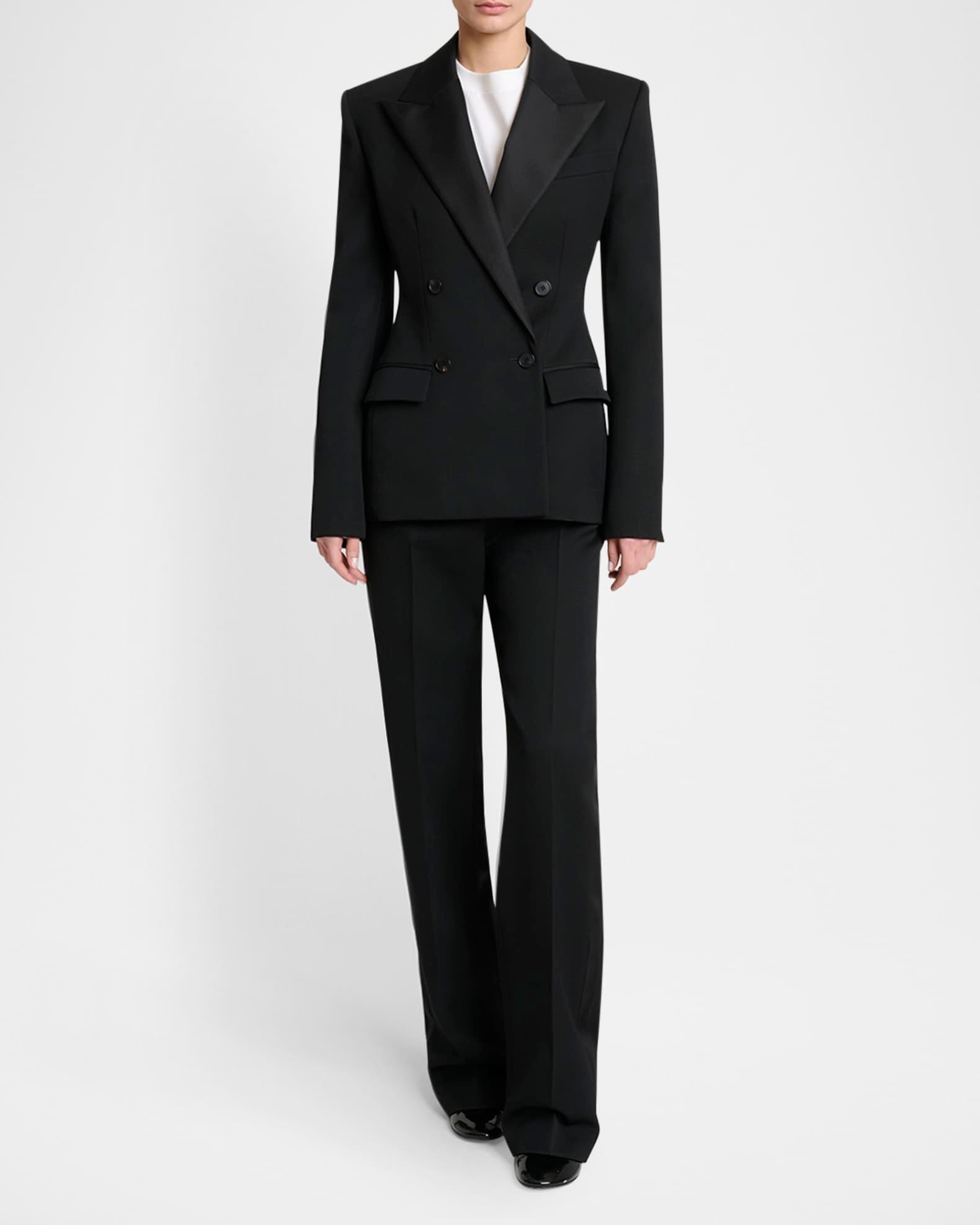 Double-Breasted Tuxedo Jacket Product Image