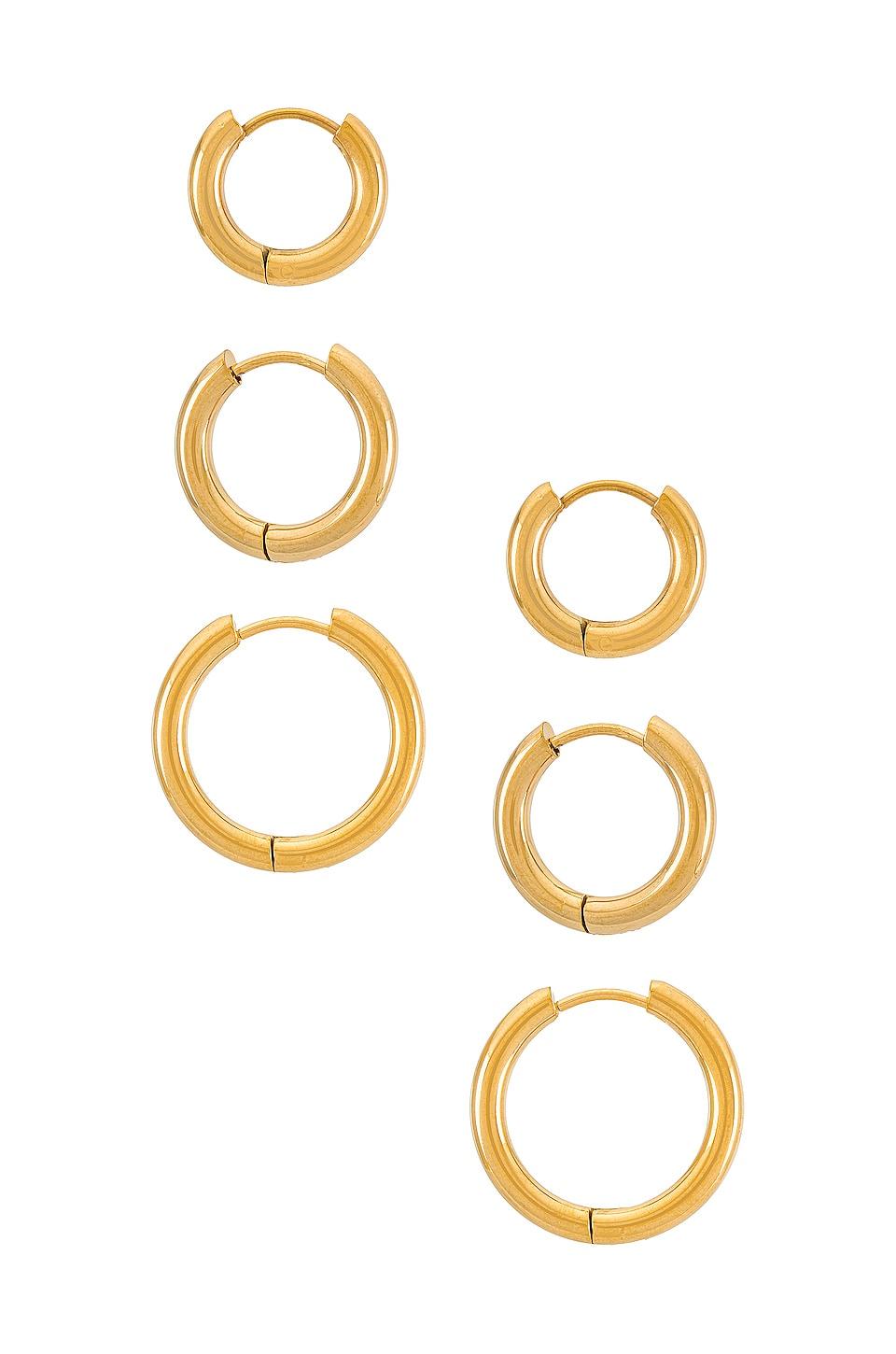 Triples Hoop Set of 3 SHASHI Product Image