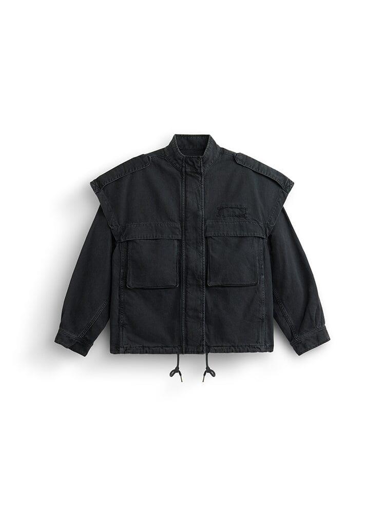 OVERSIZED CTN UTILITY JACKET W Female Product Image