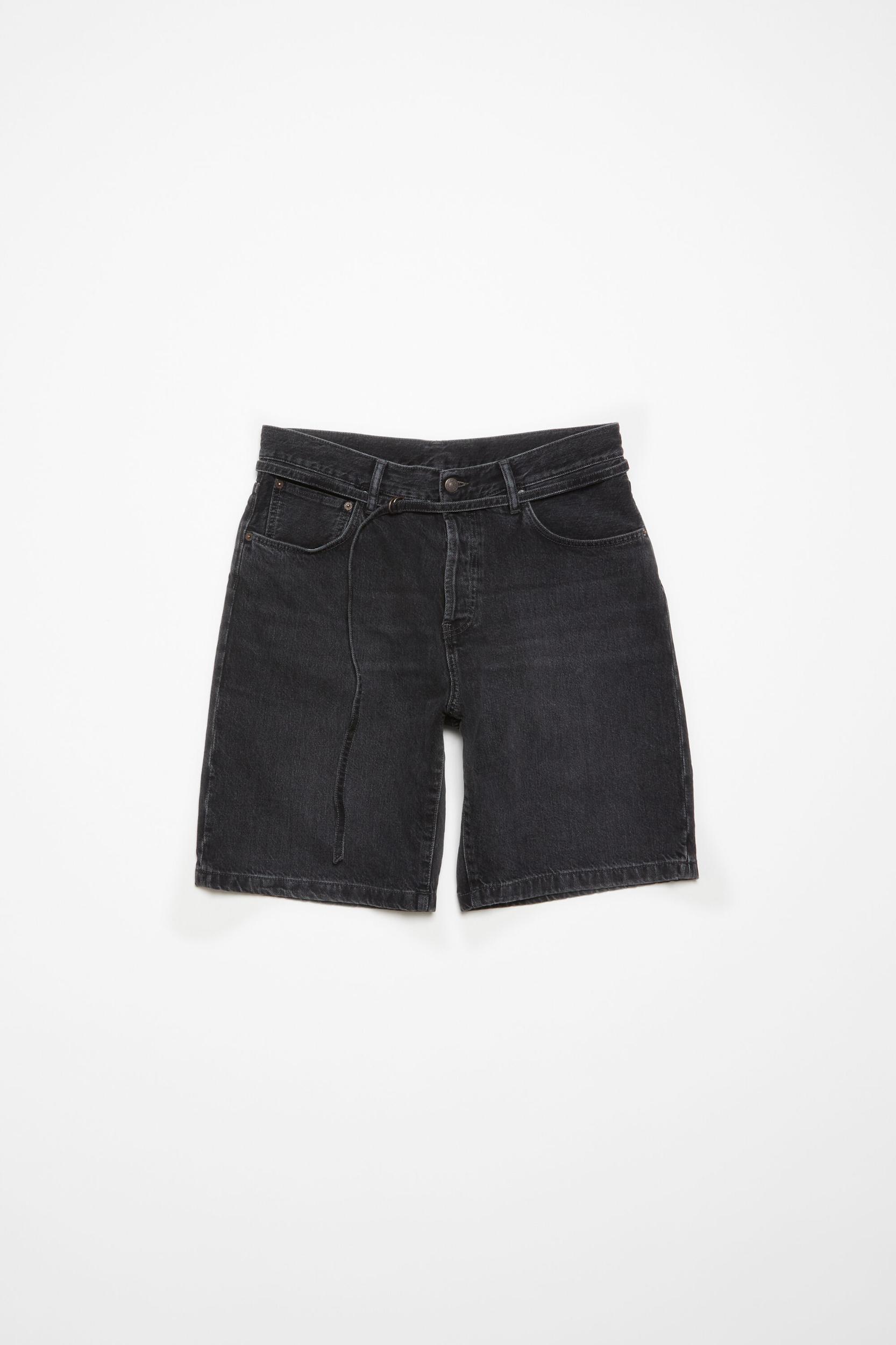 Loose fit denim shorts Product Image