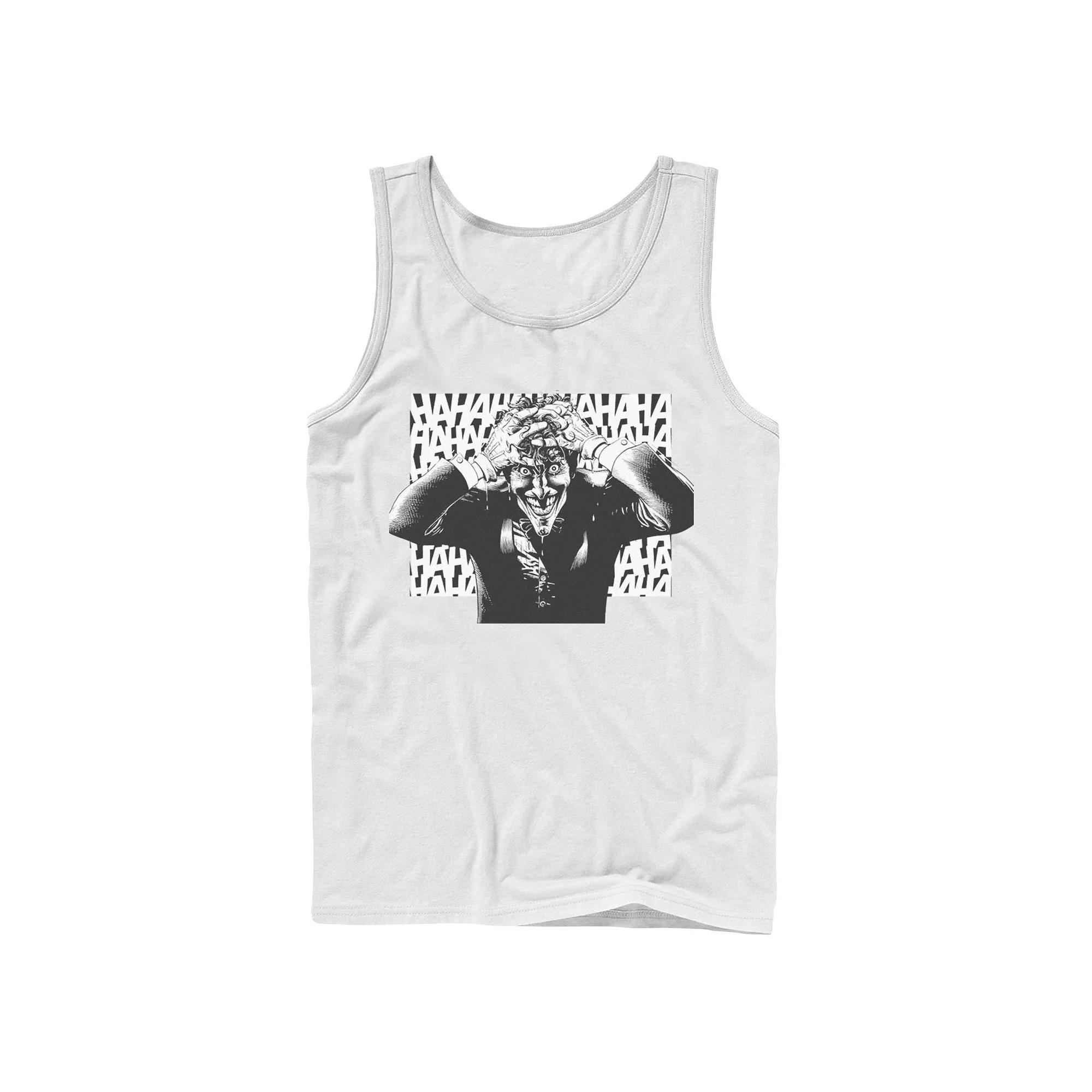 Men's DC Comics The Joker HAHAHA Tank Top,  Product Image