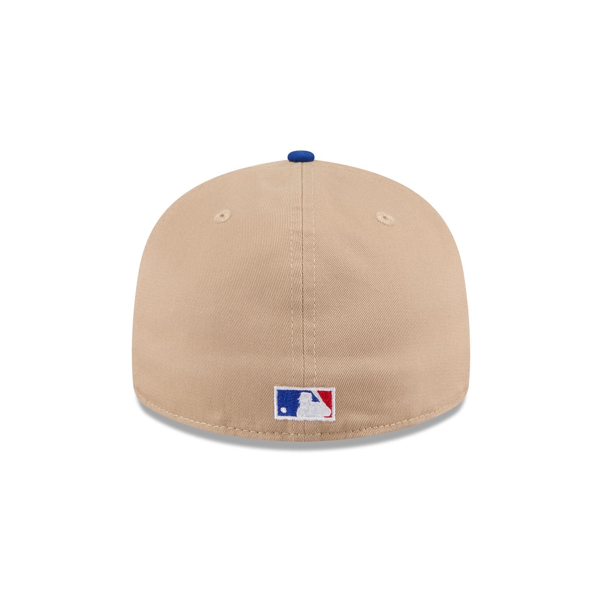 Atlanta Braves Camel Retro Crown 59FIFTY Fitted Hat Male Product Image