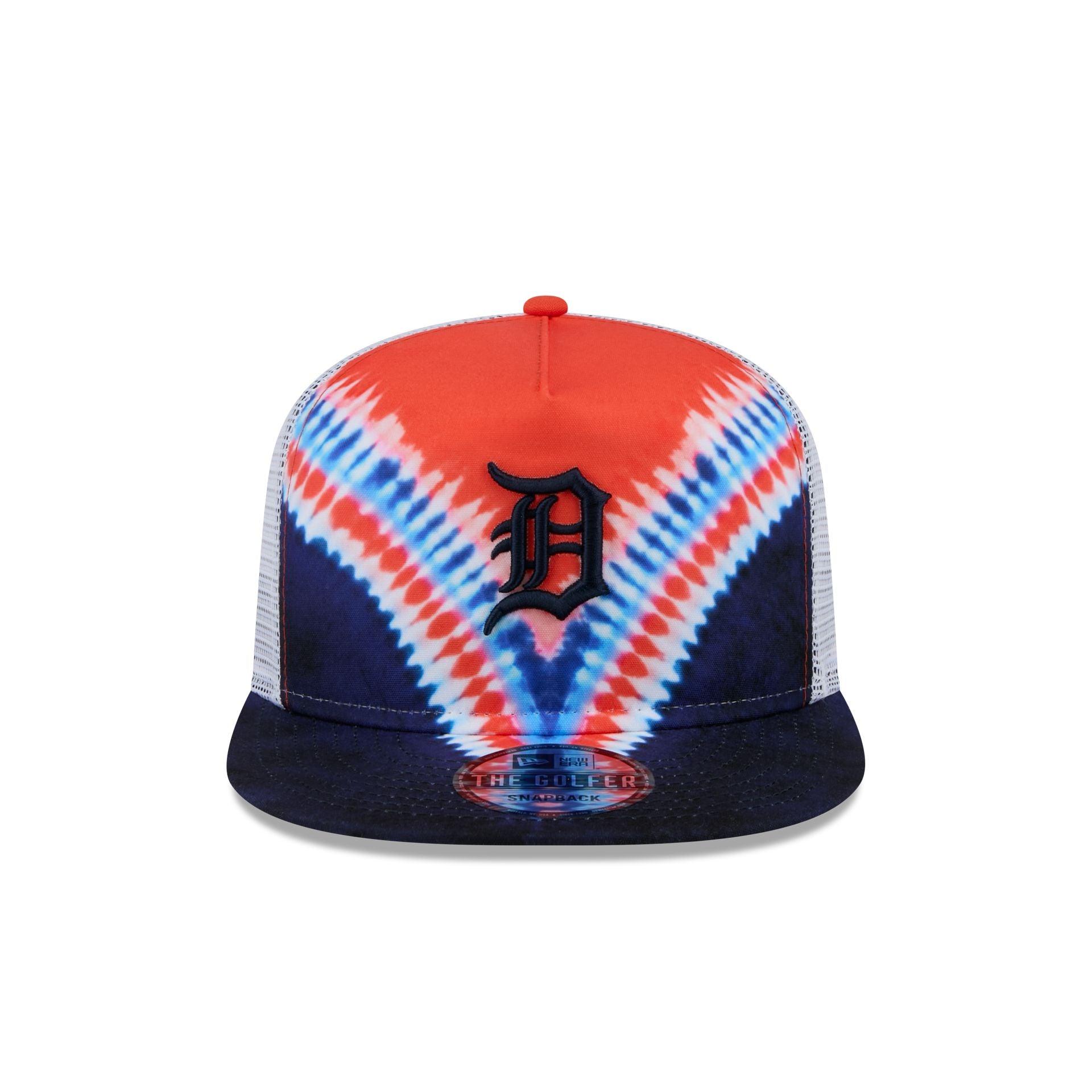 Detroit Tigers Tie-Dye Golfer Hat Male Product Image