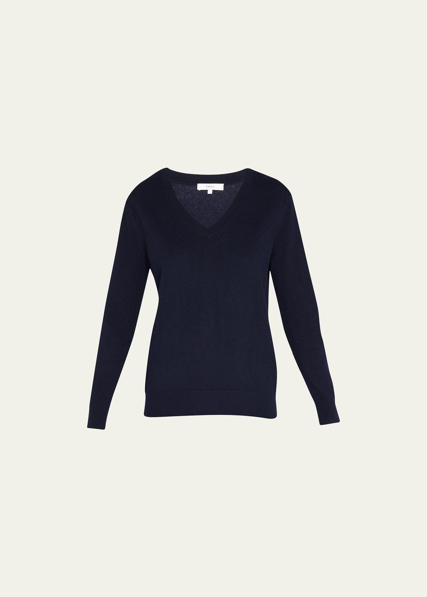 Vince Weekend V Neck Cashmere Sweater Product Image