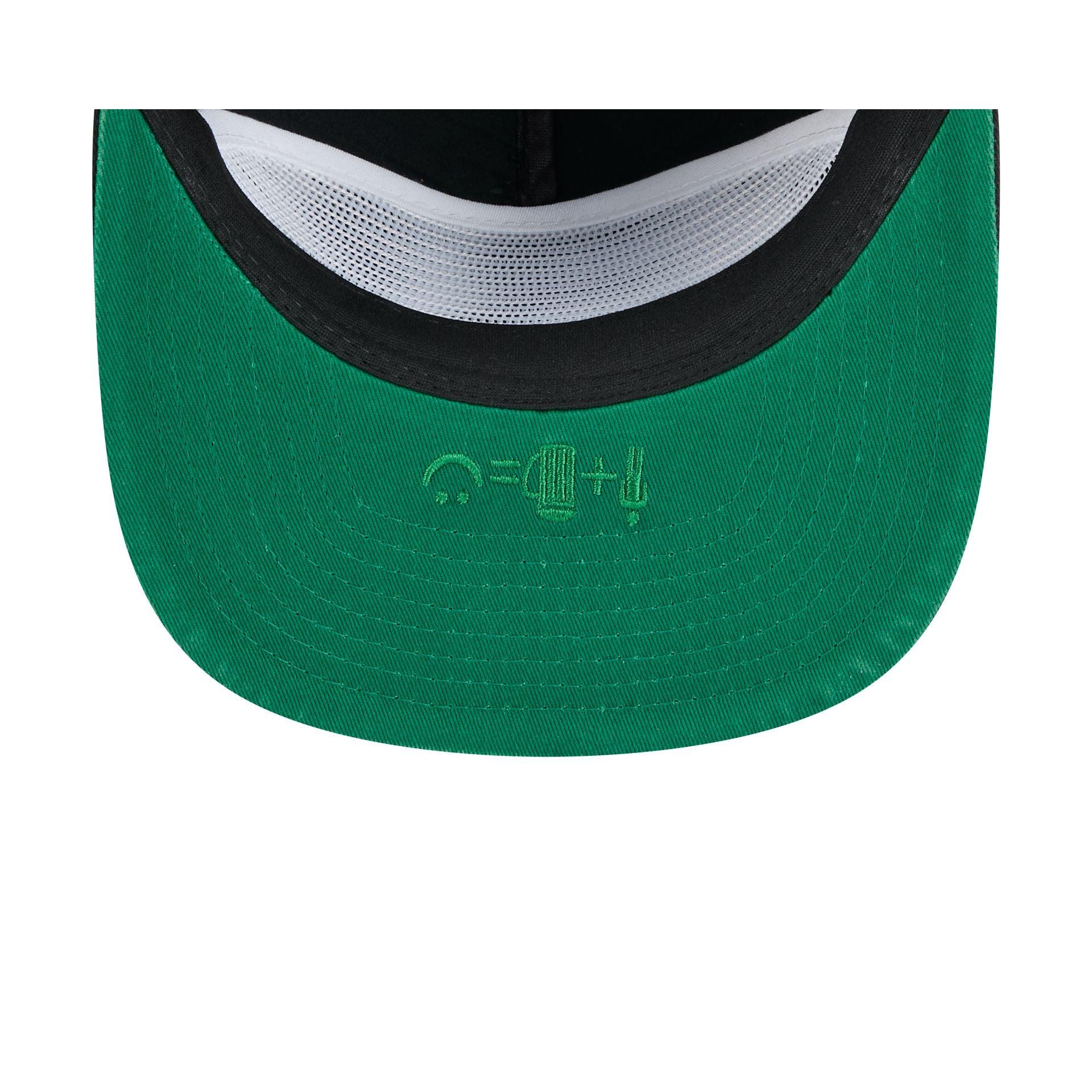 Boston Celtics Lavender 59FIFTY A-Frame Fitted Hat Male Product Image