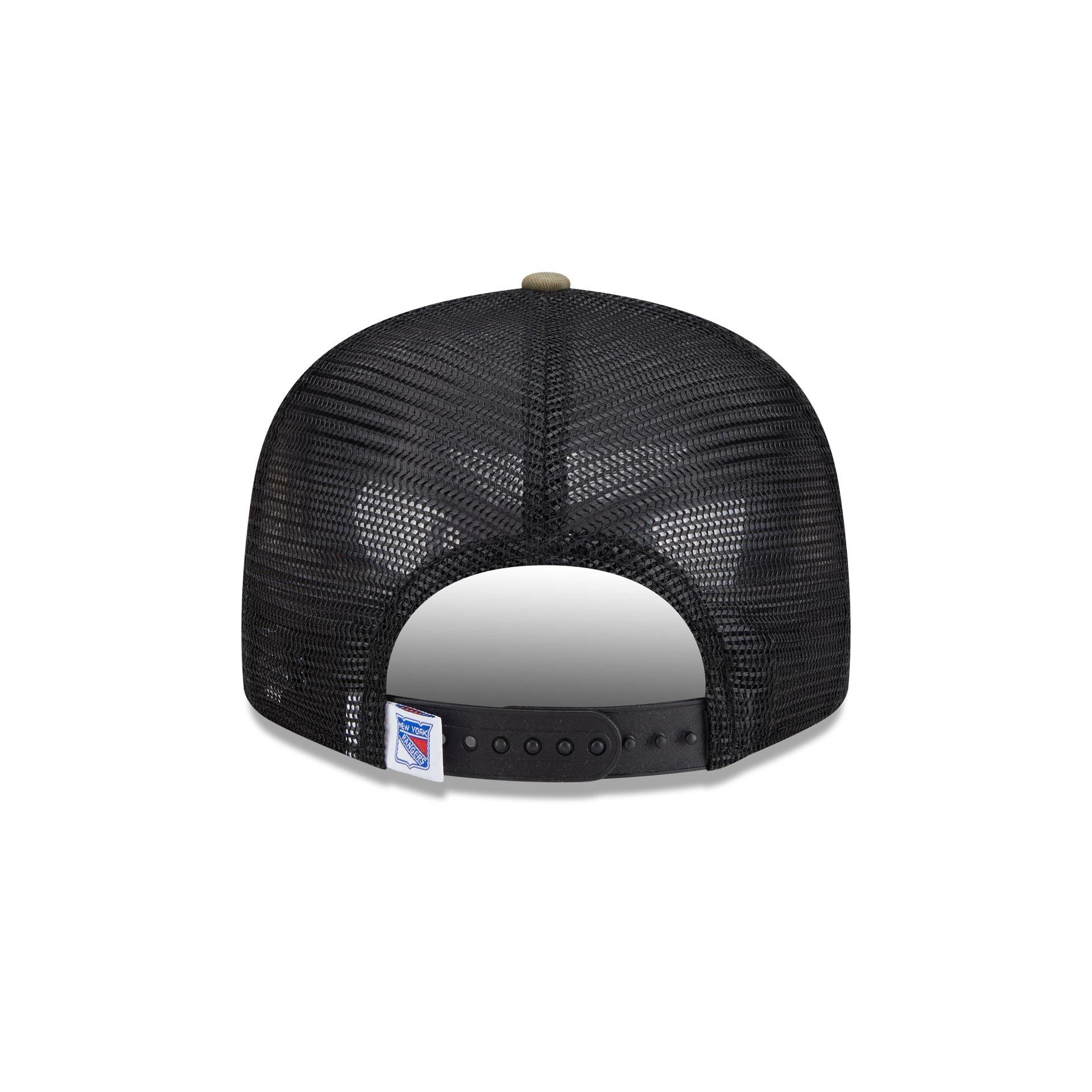 New York Rangers Camo 9FIFTY Trucker Hat Male Product Image