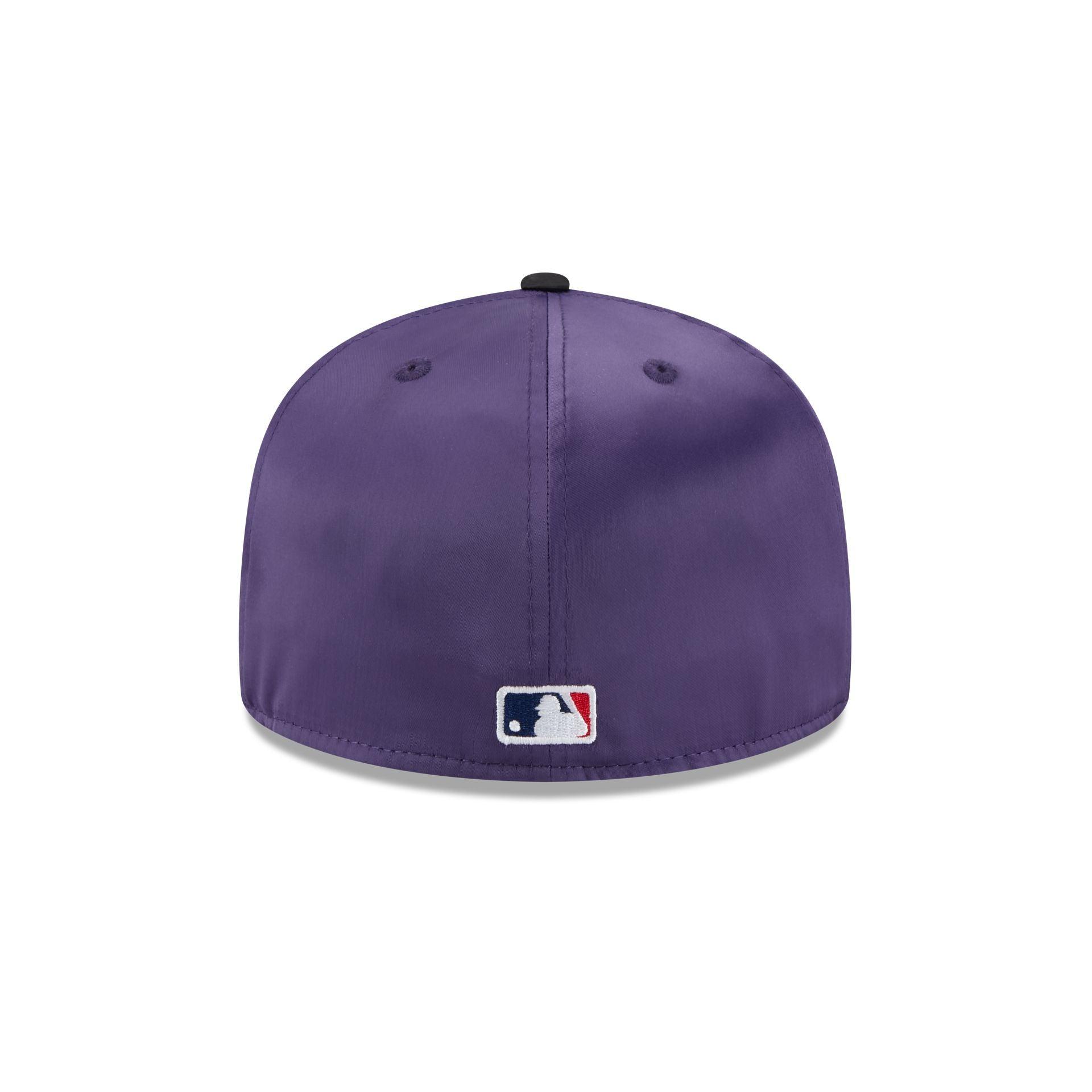 Colorado Rockies Spring Satin 59FIFTY Fitted Hat Male Product Image