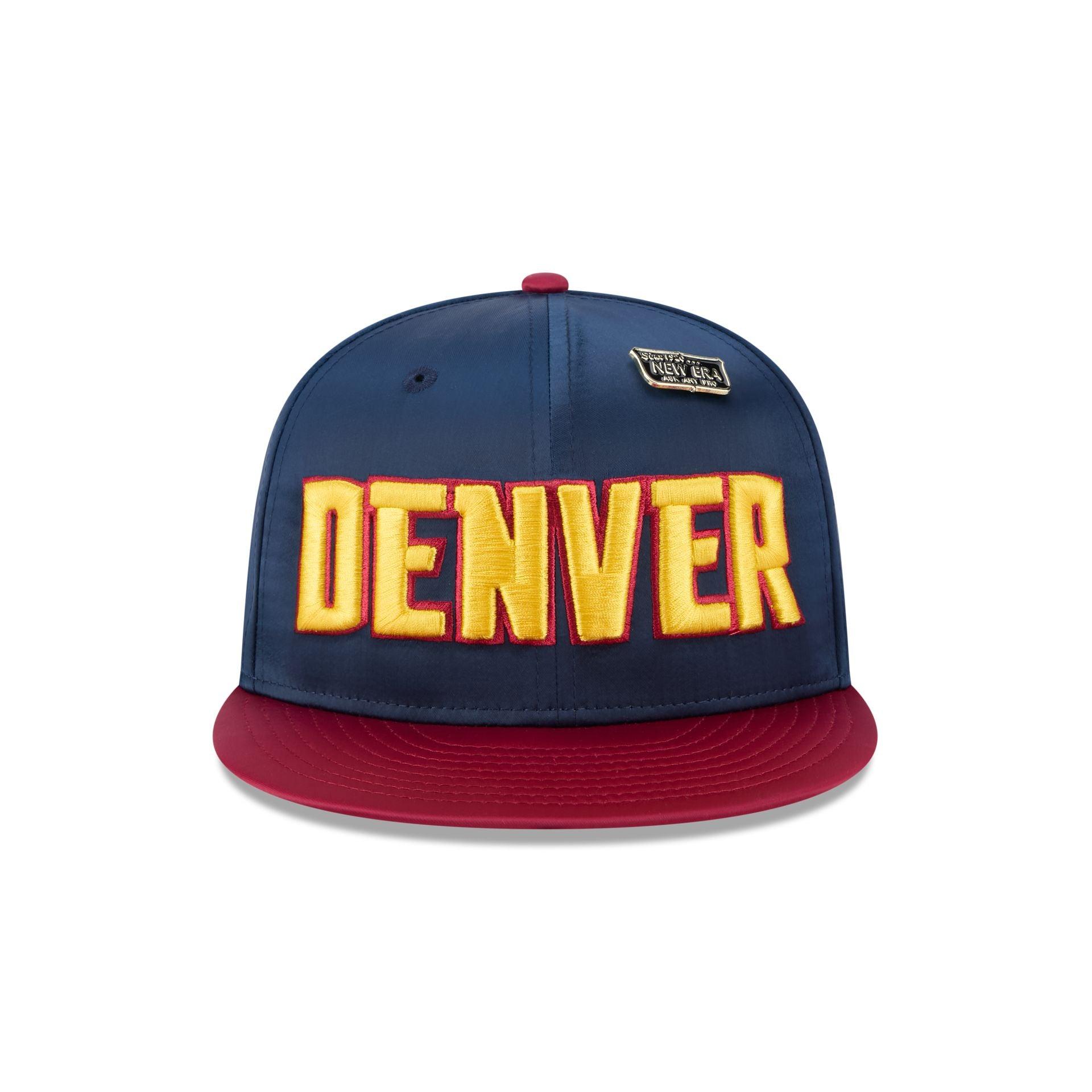 Denver Nuggets Spring Satin 59FIFTY Fitted Hat Male Product Image