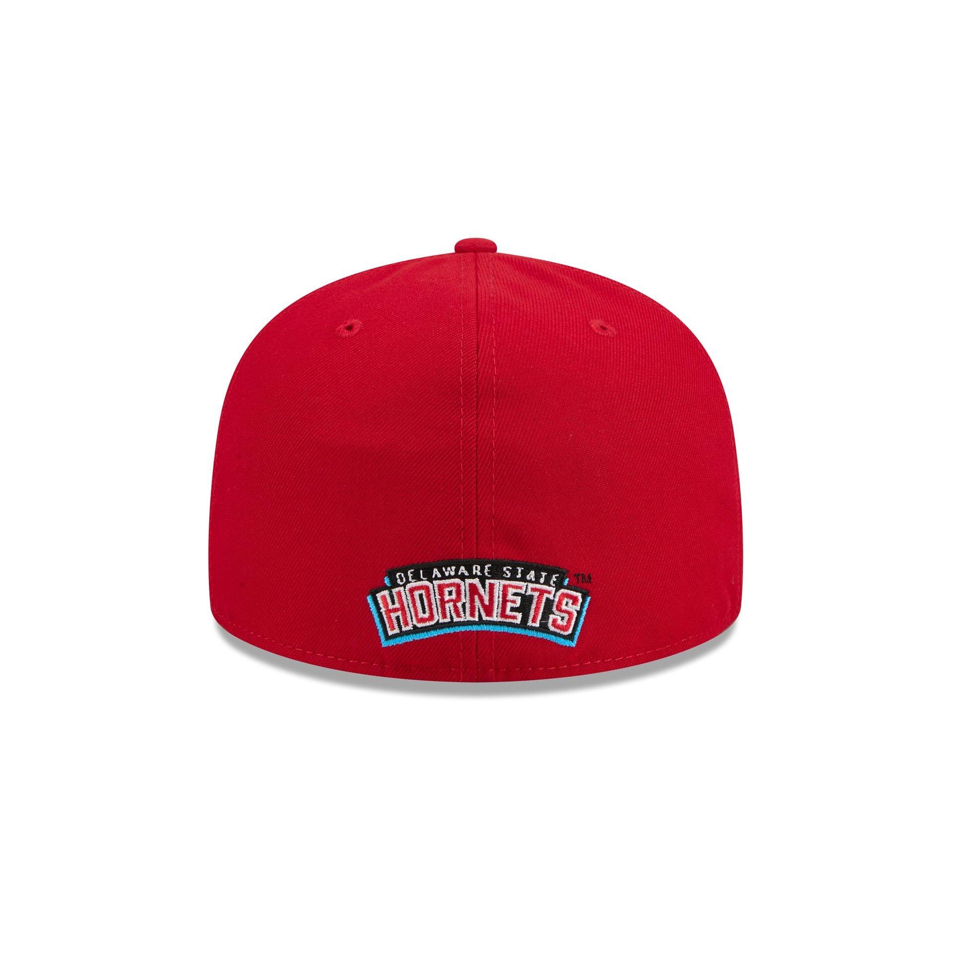 Delaware State Hornets Go-To Red 59FIFTY Fitted Hat Male Product Image