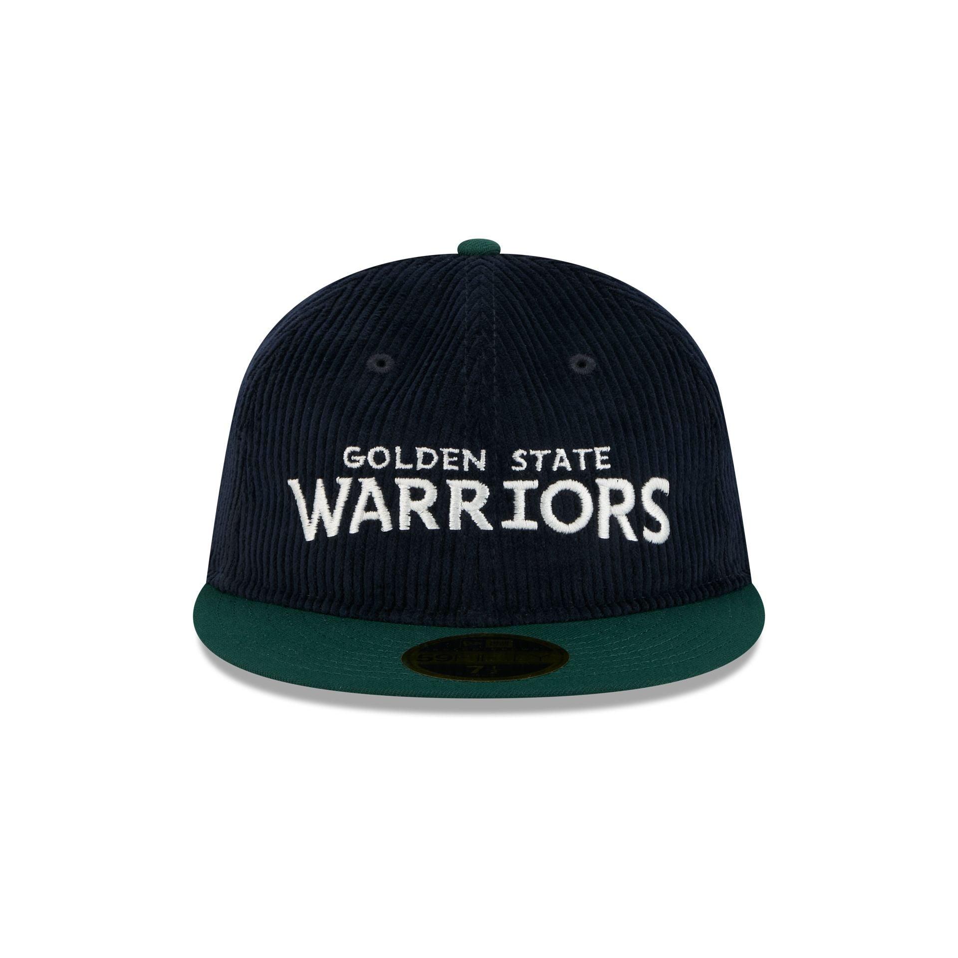 Just Caps Plaid Interior Golden State Warriors Retro Crown 59FIFTY Fitted Hat Male Product Image